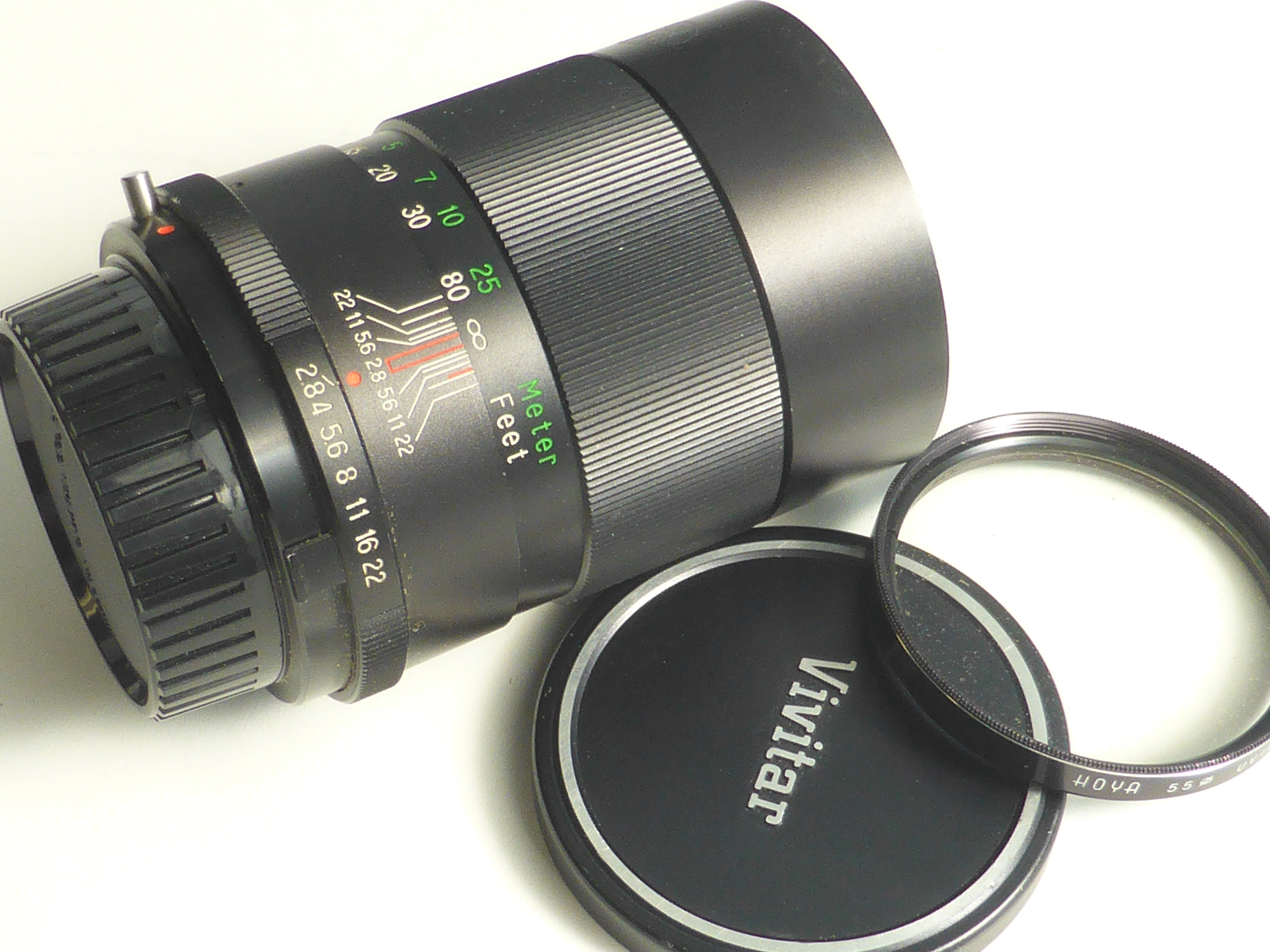 Minolta MC mount AUTO VIVITAR 135mm f/2.8 Telephoto Lens Komine - Image 2
