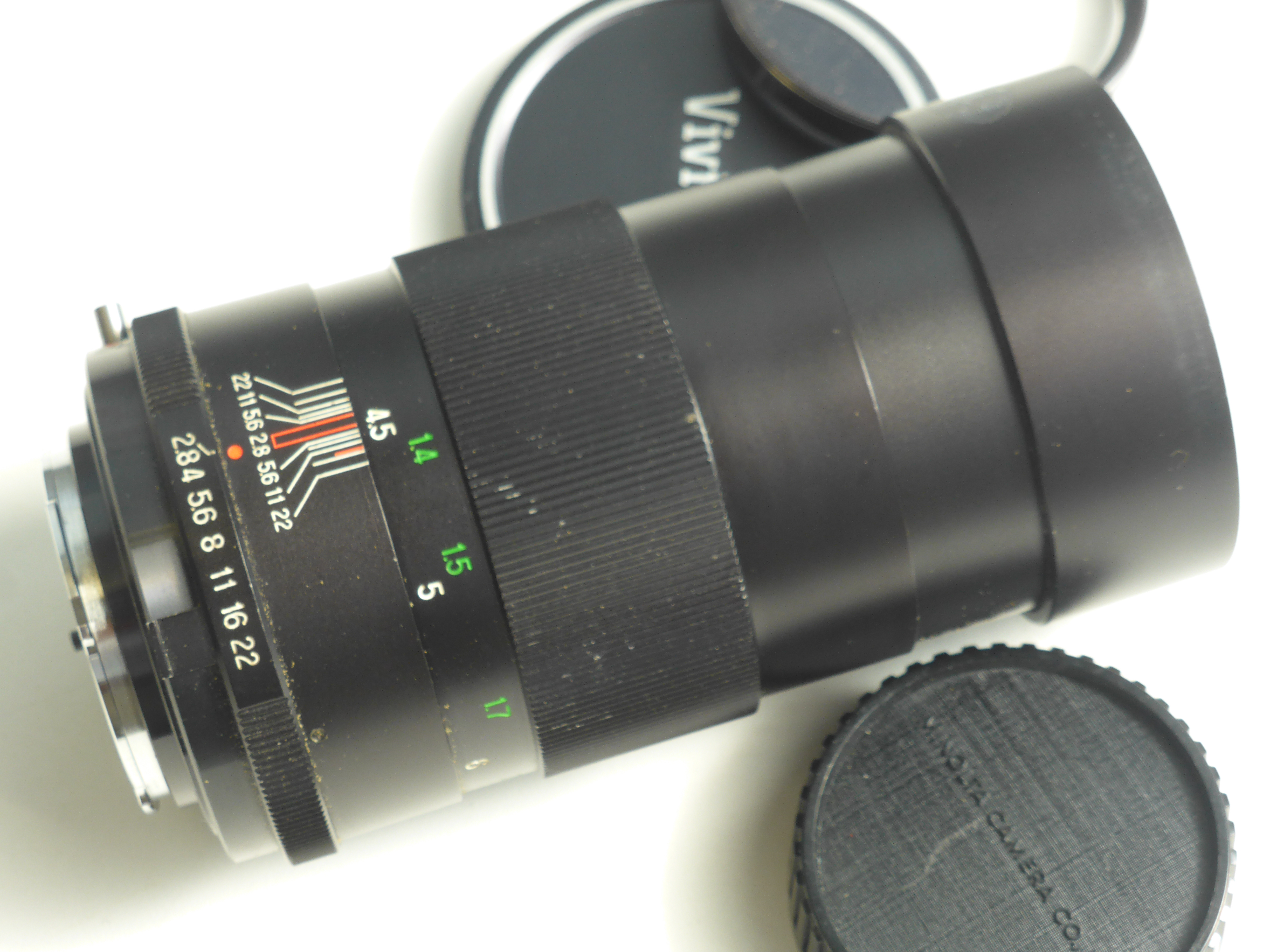 Minolta MC mount AUTO VIVITAR 135mm f/2.8 Telephoto Lens Komine - Image 5