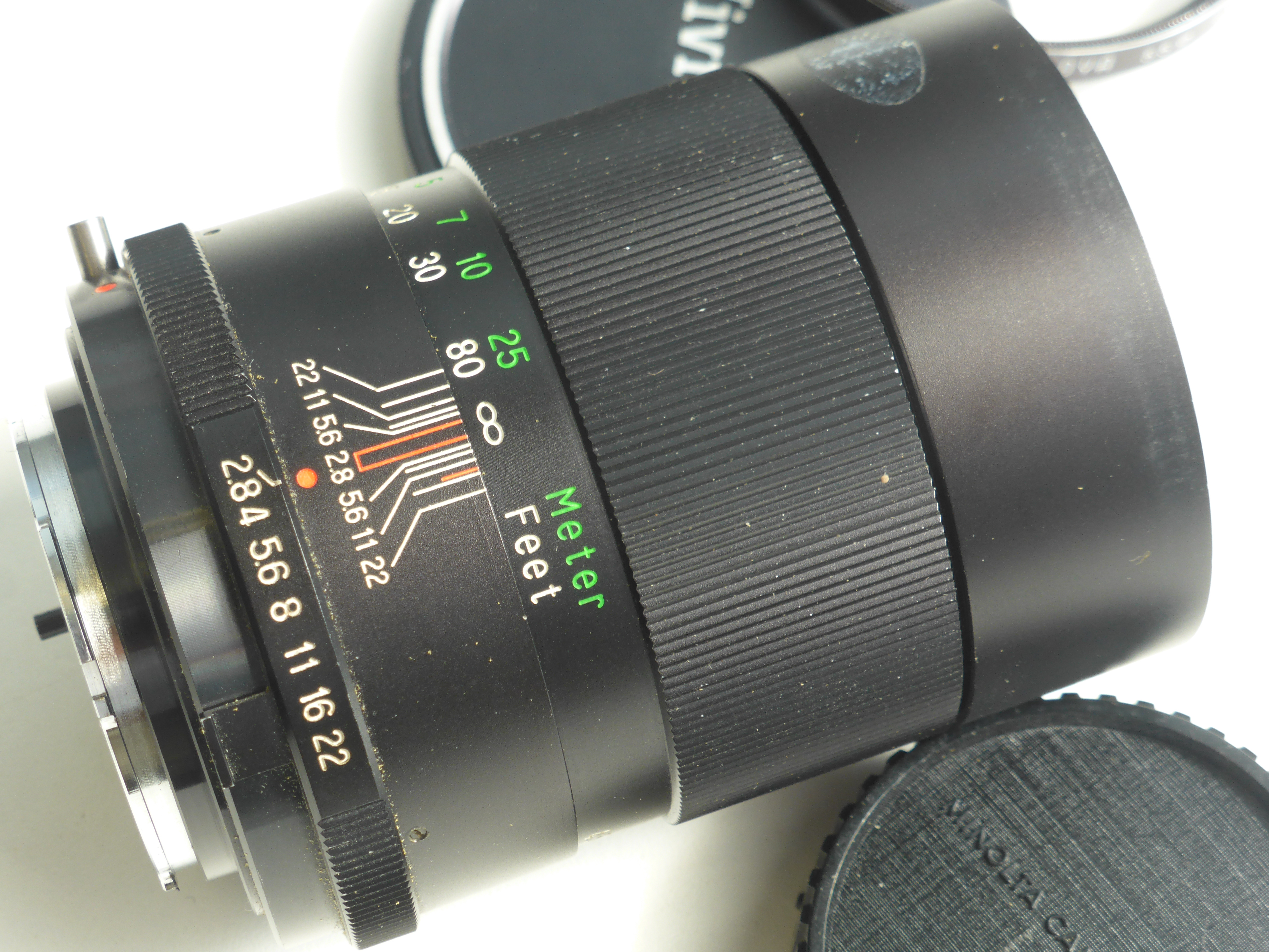Minolta MC mount AUTO VIVITAR 135mm f/2.8 Telephoto Lens Komine - Image 6