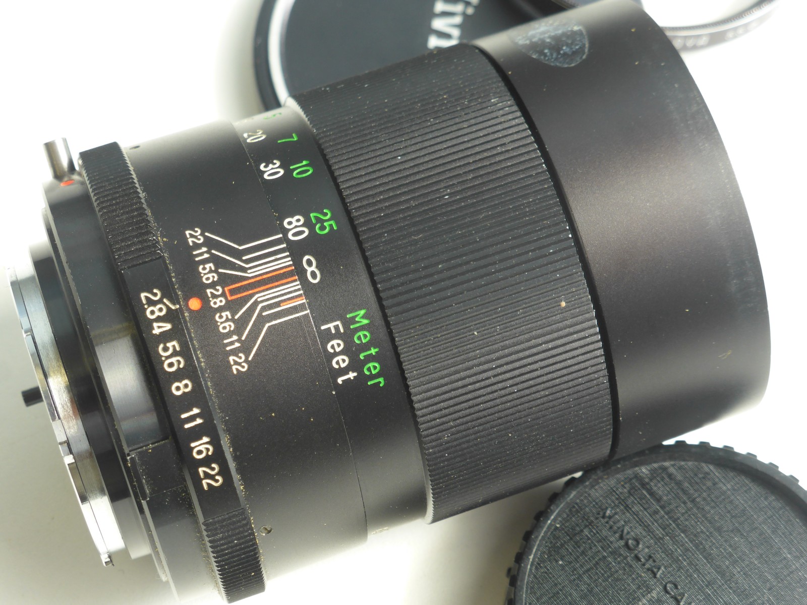 Minolta MC mount Auto Vivitar 135mm f/2.8 Telephoto Lens Komine - Image 3