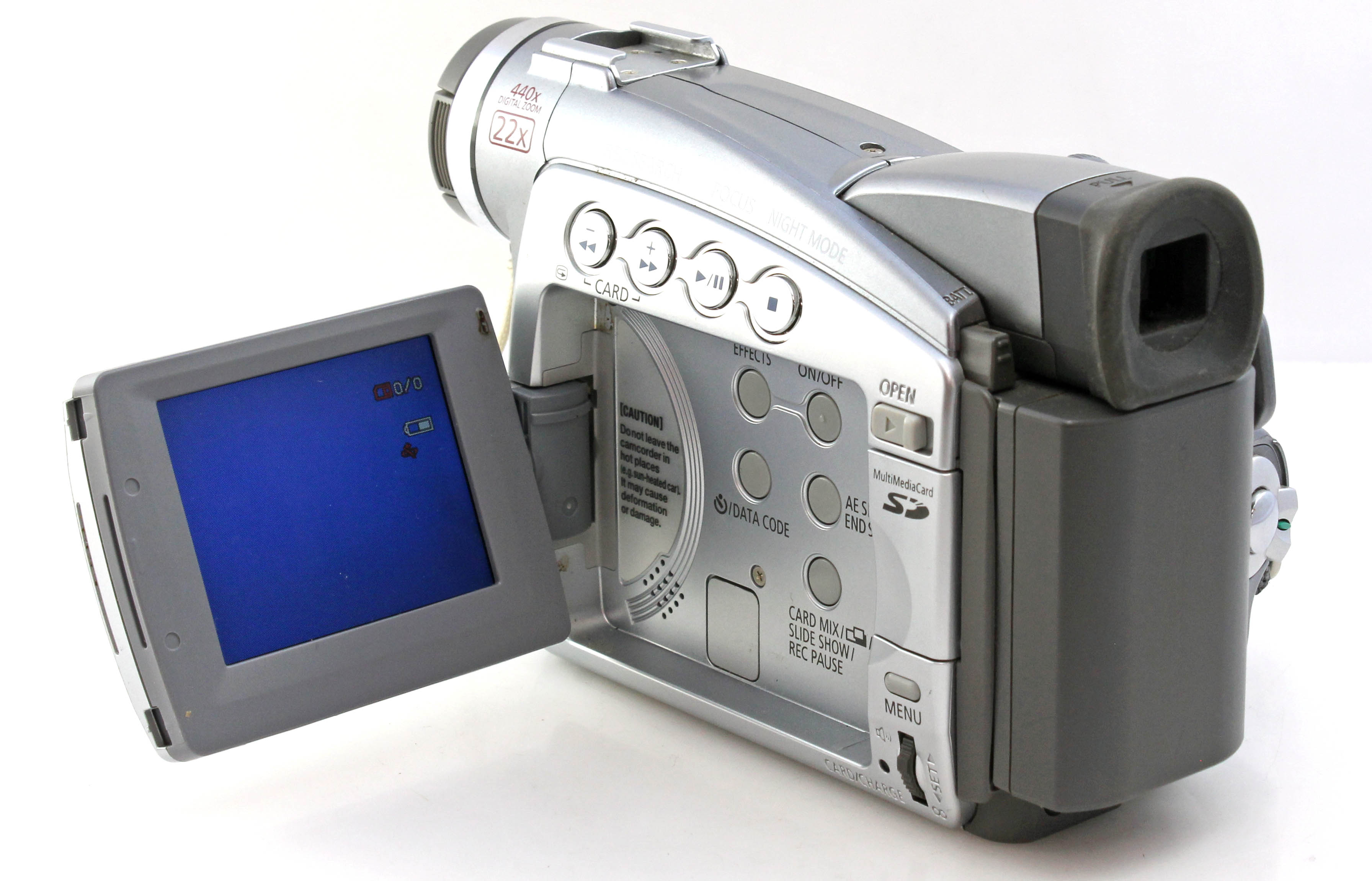 Canon MV750i Mini DV tape & SD Card Format Handycam Movie Camcorder PAL - Image 4