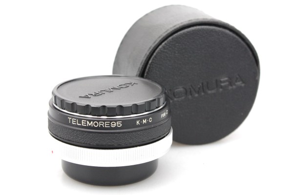 Komura Telemore 95 K.M.C. with Case - Canon FD Mount