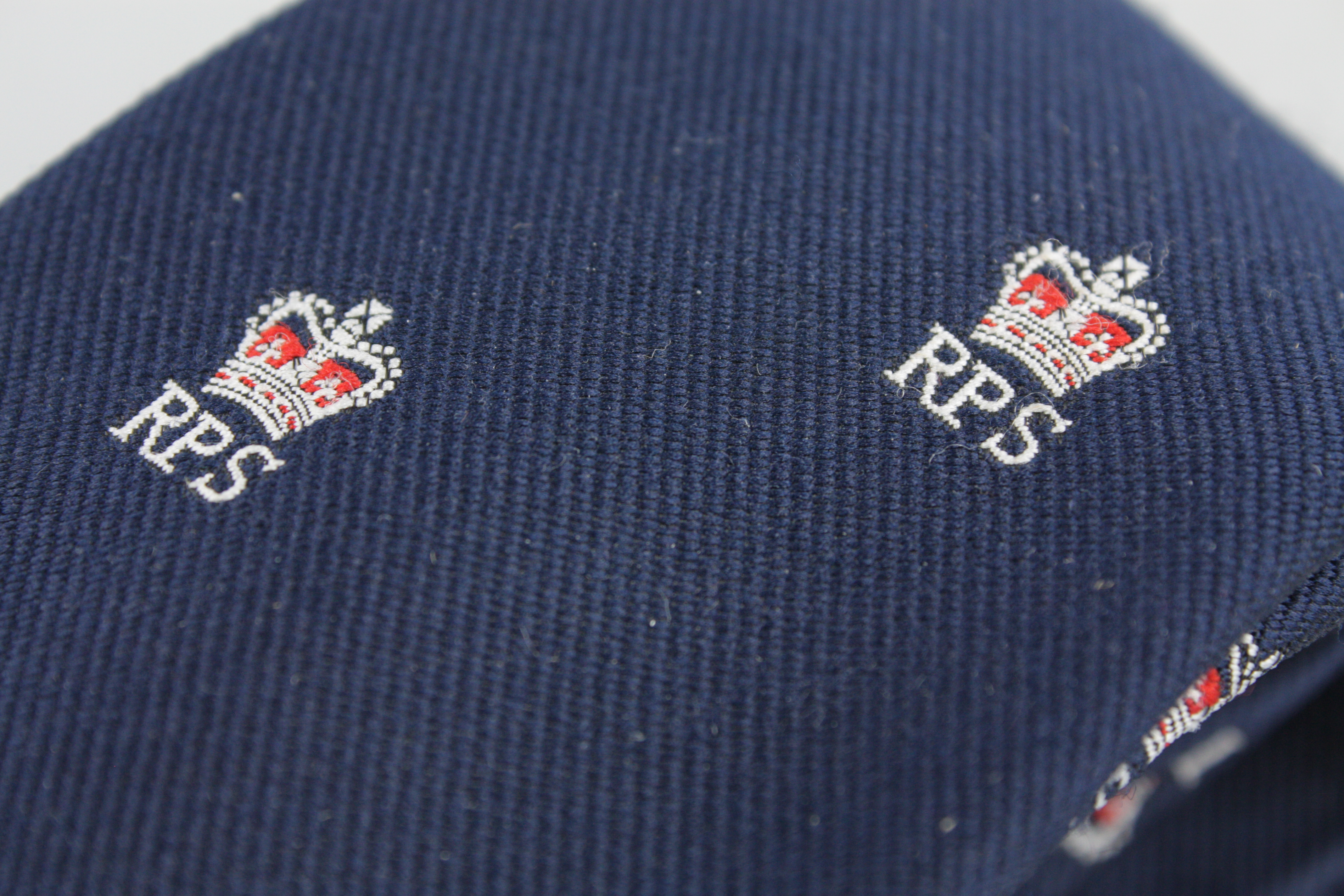 Dark Navy Blue Tie Royal Photographic Society RPS - clean Multi-Crest - Image 2