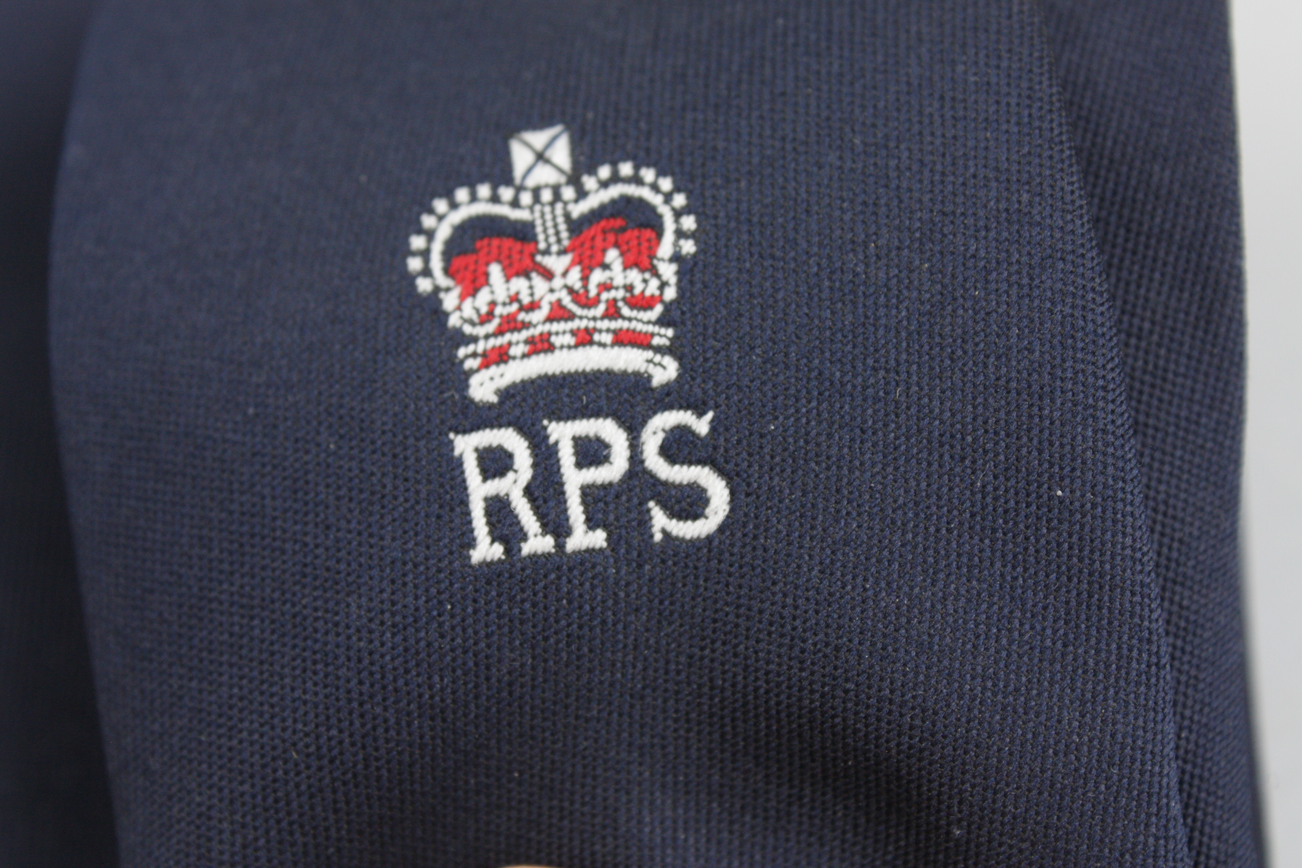 Dark Navy Blue Tie Royal Photographic Society RPS - clean Single Crest - Image 3