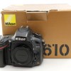 Boxed Nikon D610 24.3MP Full Frame FX Digital Camera Body Only - great condition