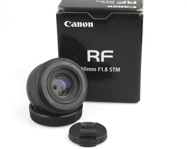 Canon RF 50mm f1.8  STM Prime lens for Canon RF Mount - Boxed