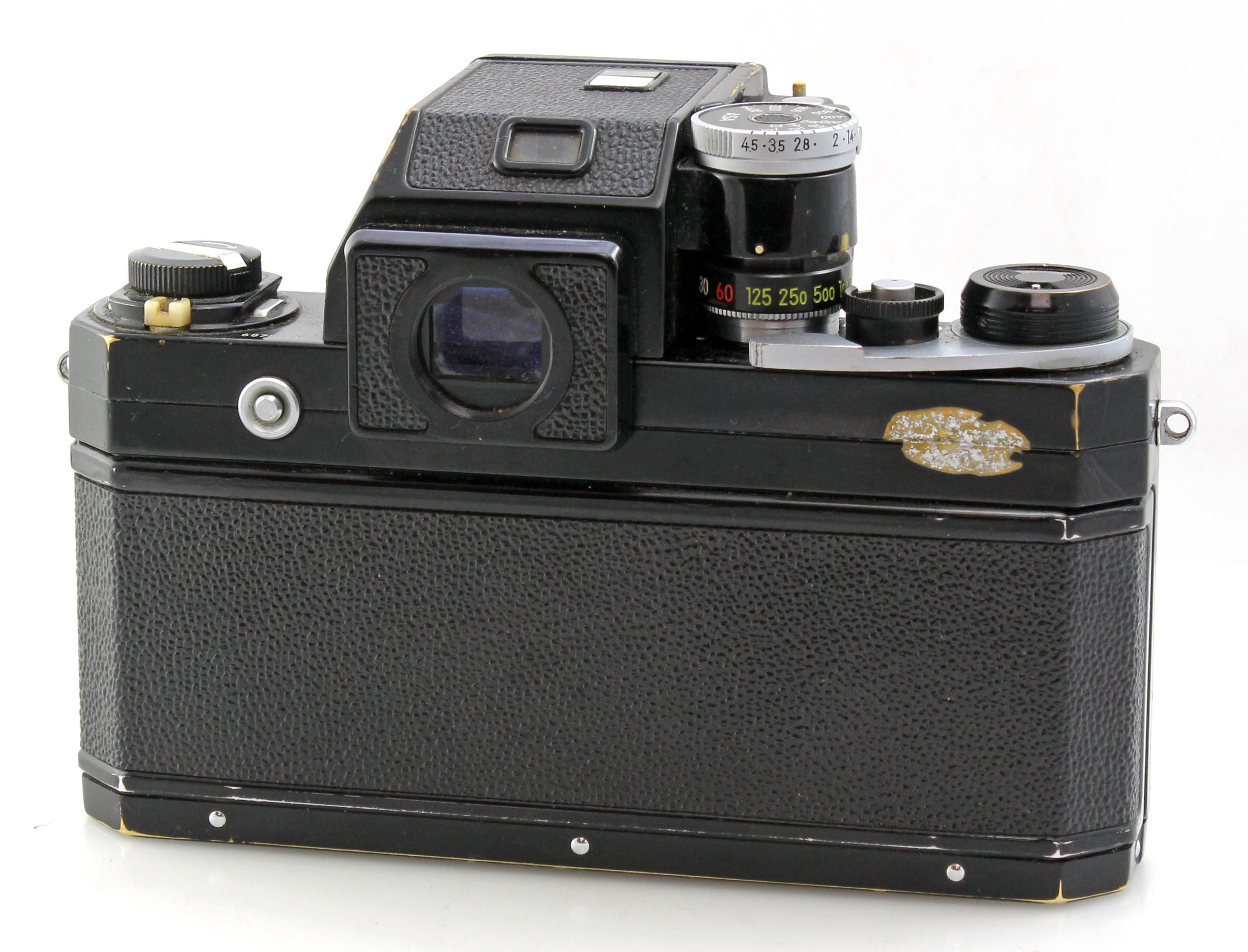 Nikon F 35mm Film Professional SLR Camera in Black w FTn Finder Prism Head - Image 4