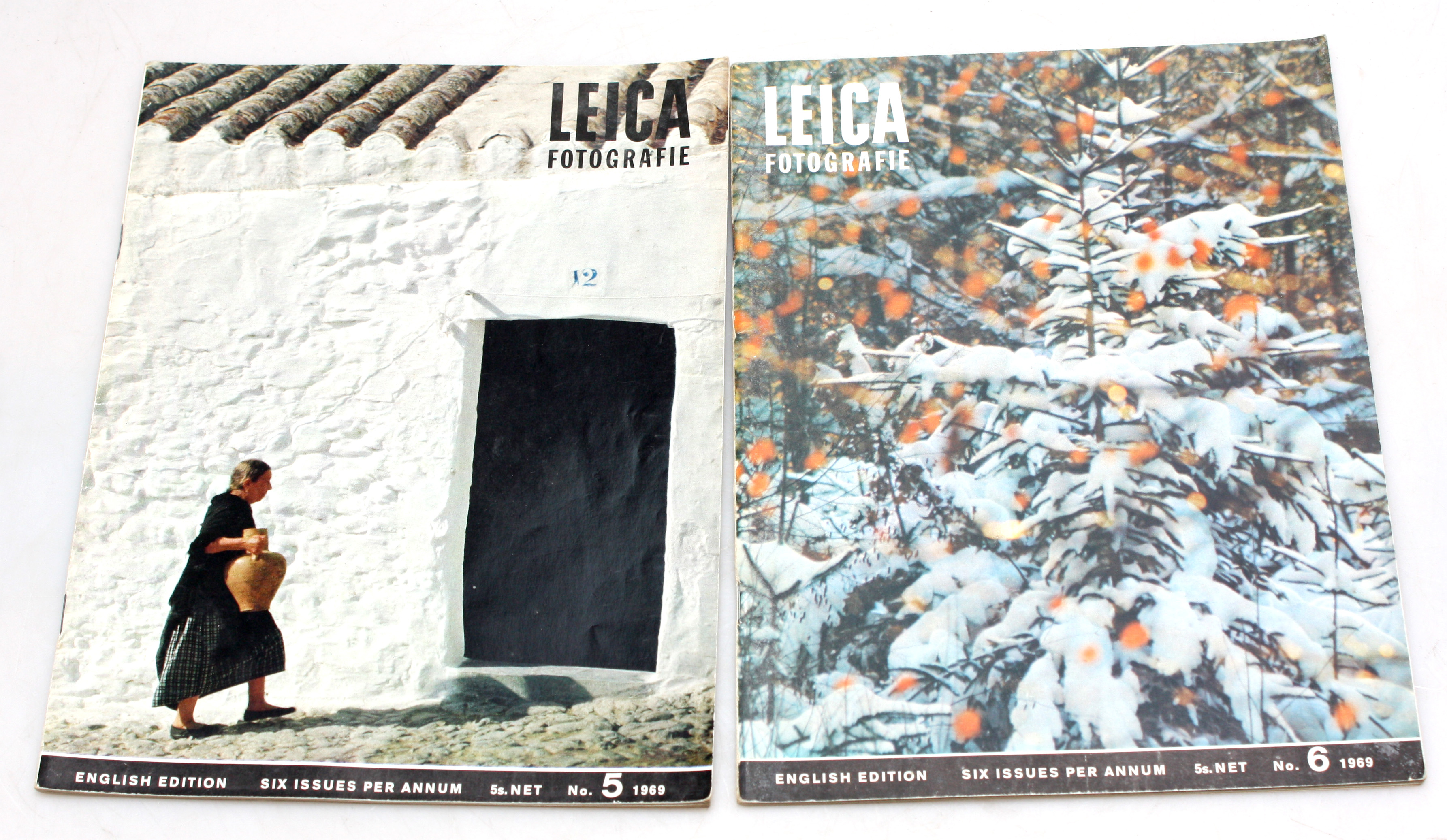 Leica Fotografie International Magazine set - 1969 Full set of Six - English editions - Image 2