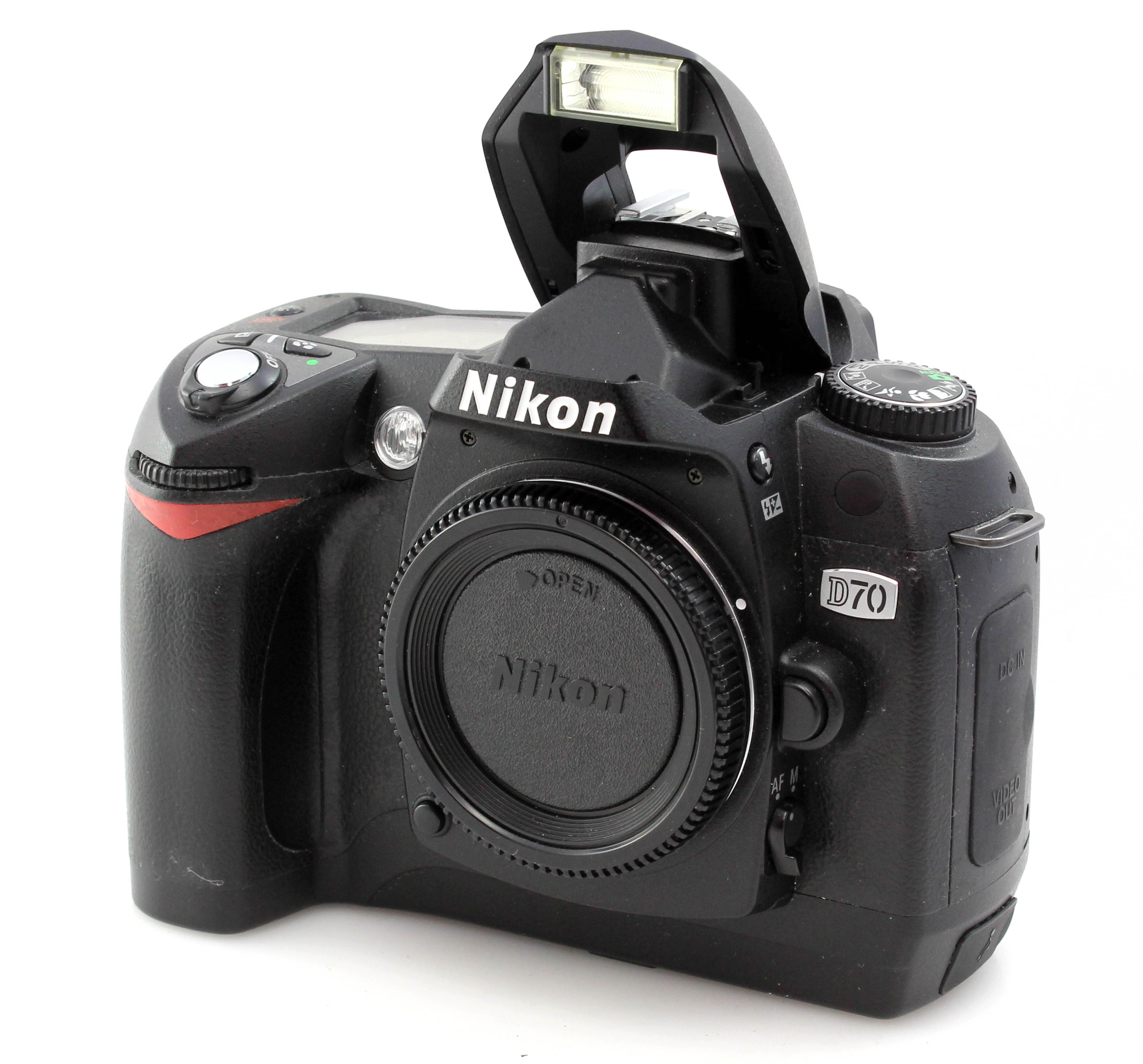 Nikon D70 Camera Body - 6.1mp Digital CCD SLR DSLR Digital Camera - low use - Image 2