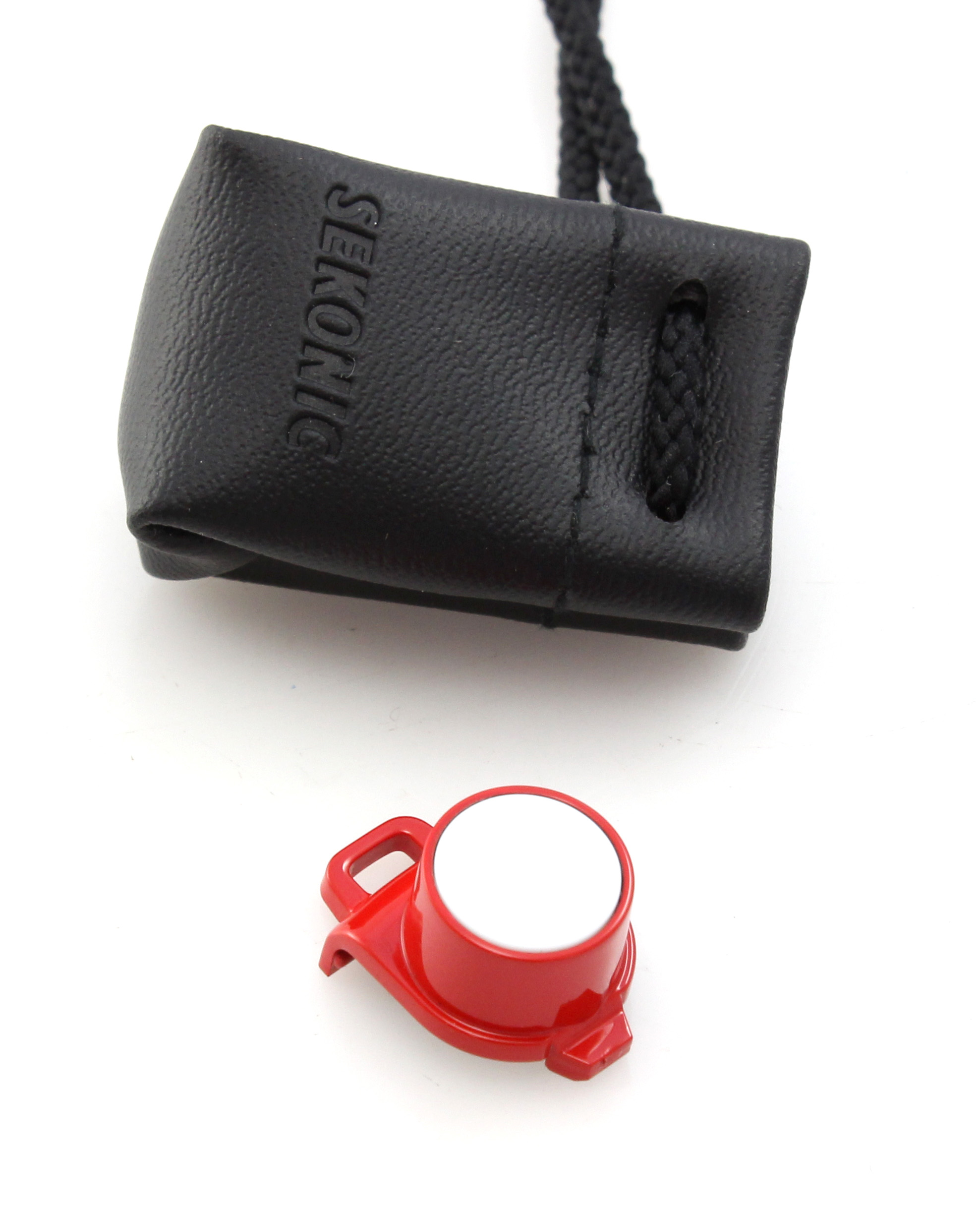 boxed Sekonic L-308s Flashmate Light Meter - with invercone & soft case - Limited edition RED - Image 7