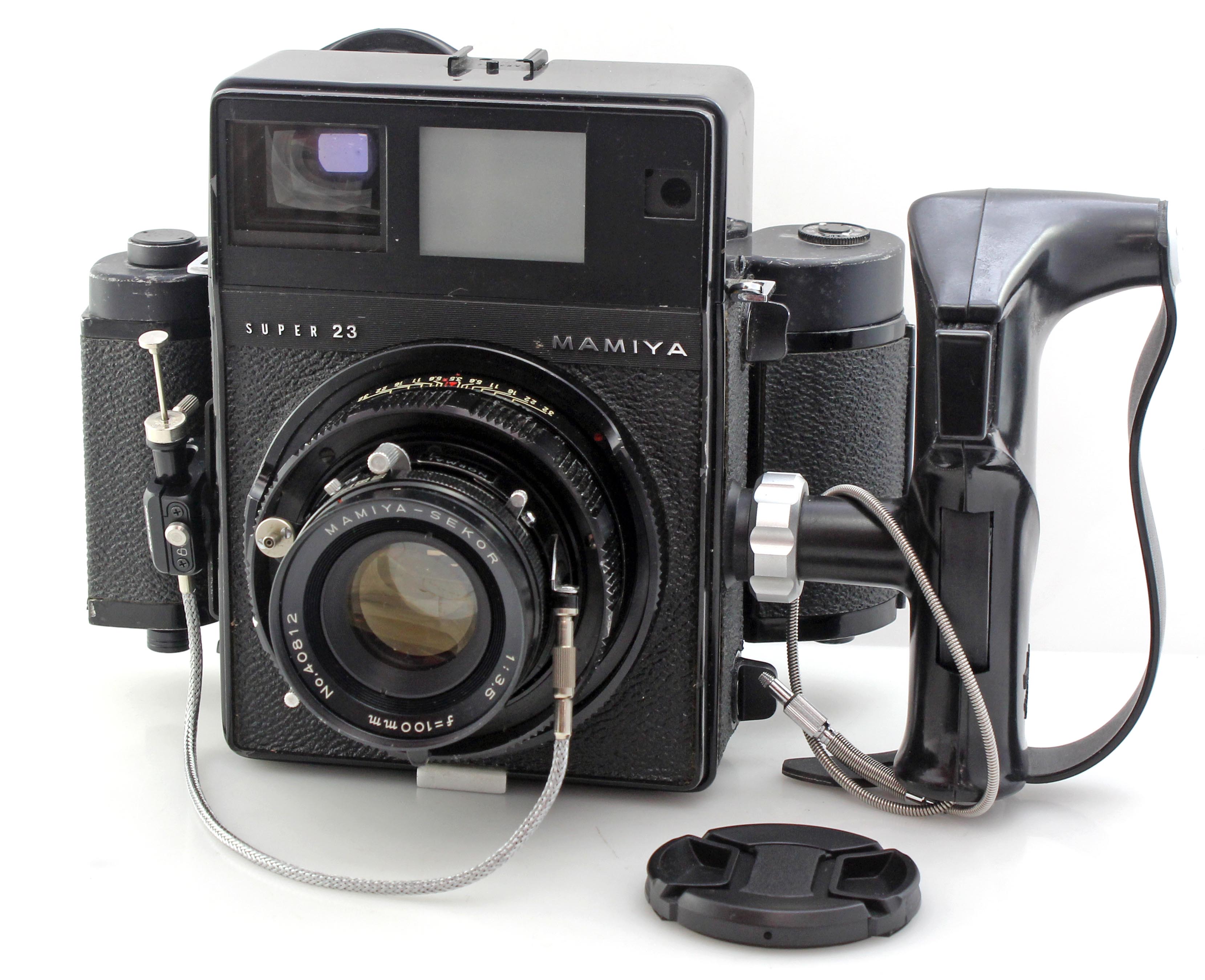 Mamiya Press Super 23 6x9 (120) Black Rangefinder Camera + Sekor 100mm f/3.5 Lens - Image 3