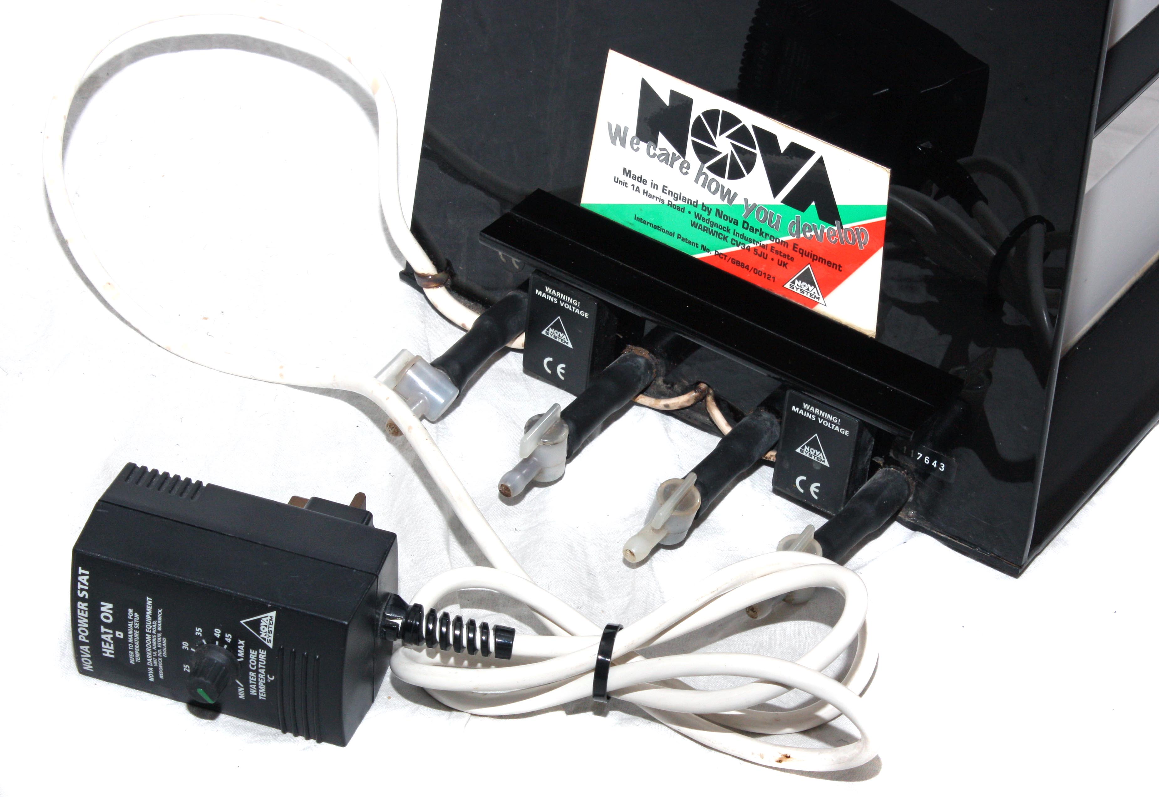 NOVA 12x16" Colour / Monochrome Quadmate Print Processor Tank - Four Slot - Heated - Image 3