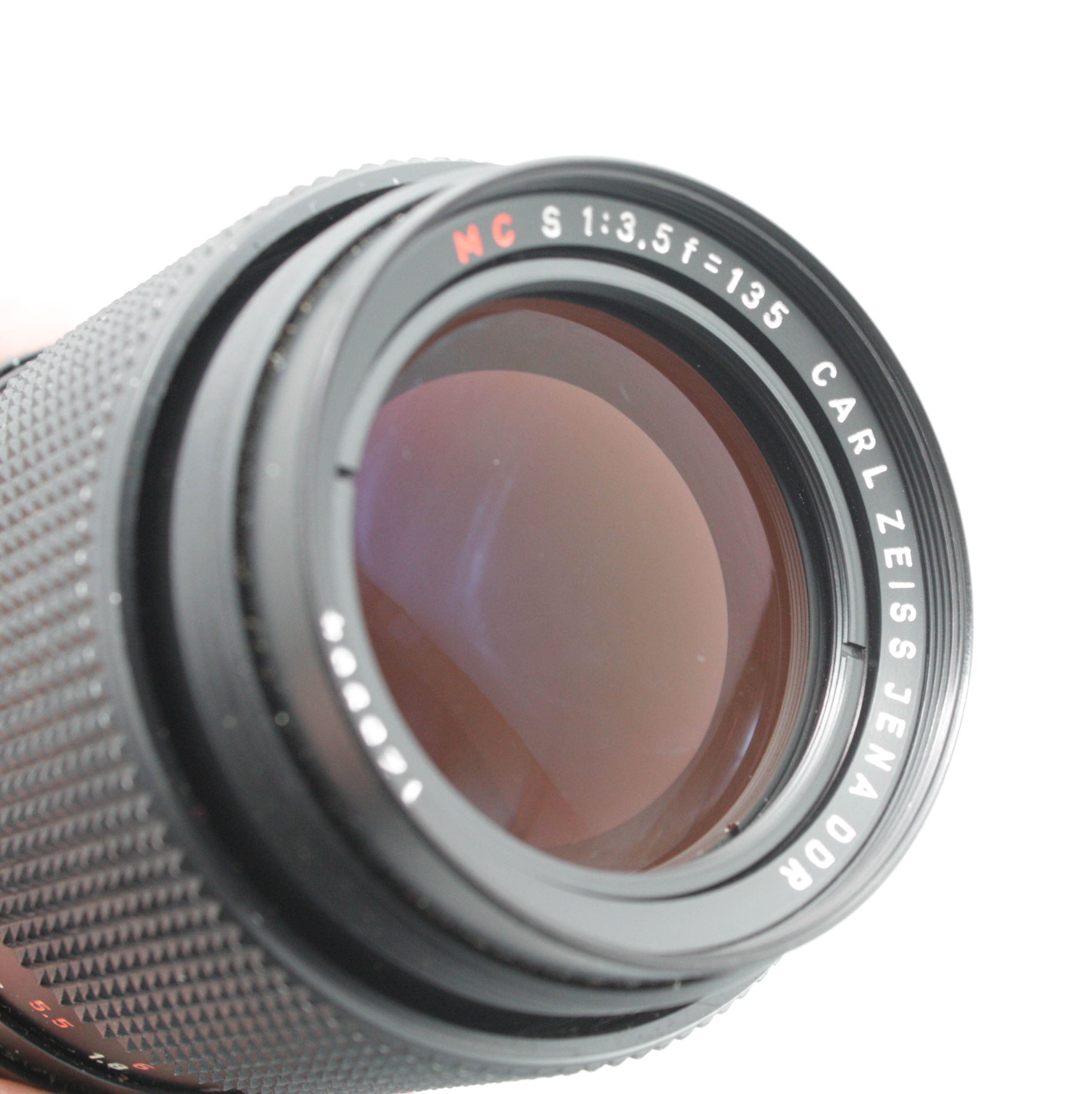 Carl Zeiss Jena DDR 135mm f3.5 Lens - Manual Focus M42 Screw Mount Lens - Image 2