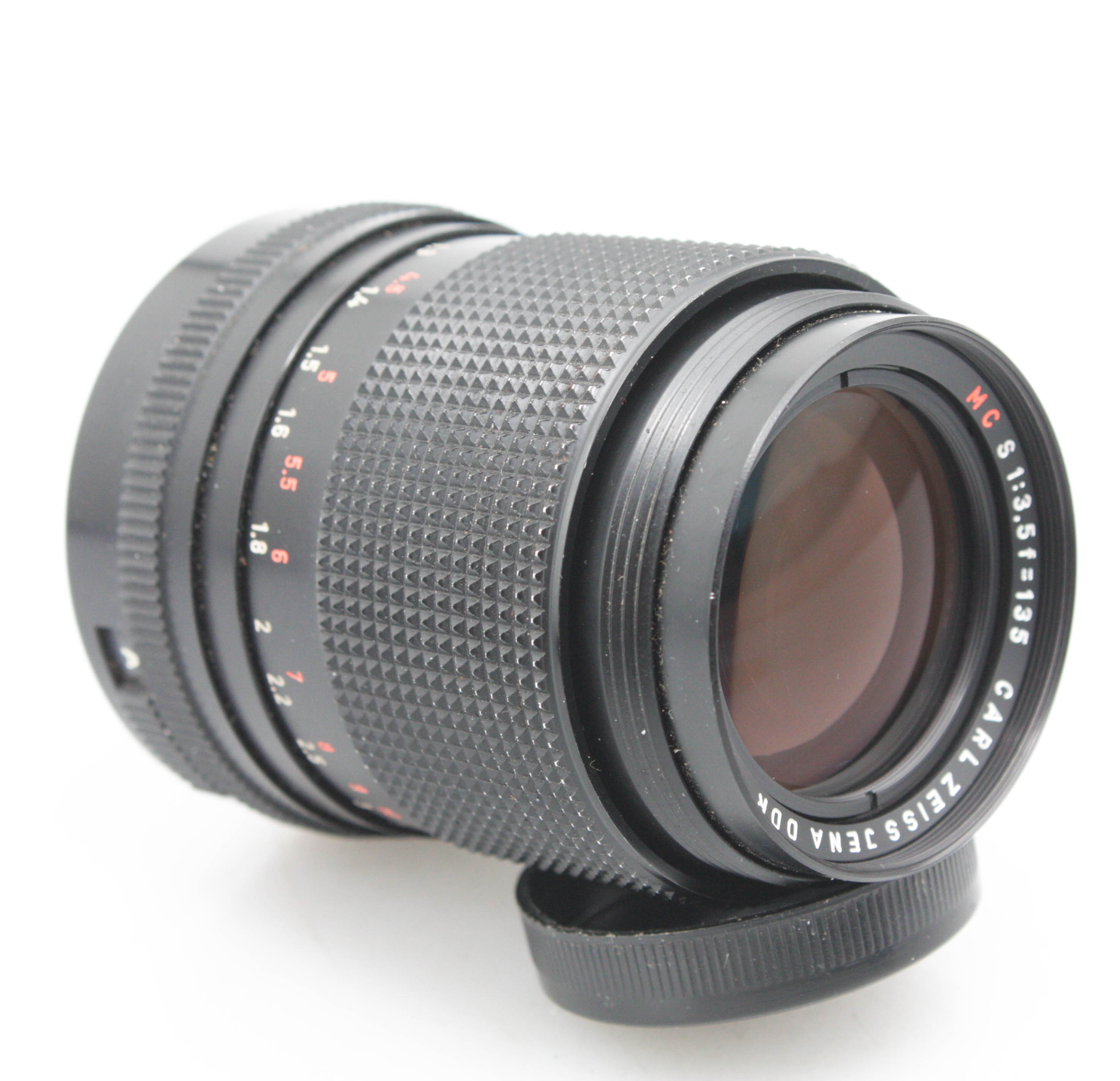 Carl Zeiss Jena DDR 135mm f3.5 Lens - Manual Focus M42 Screw Mount Lens - Image 3