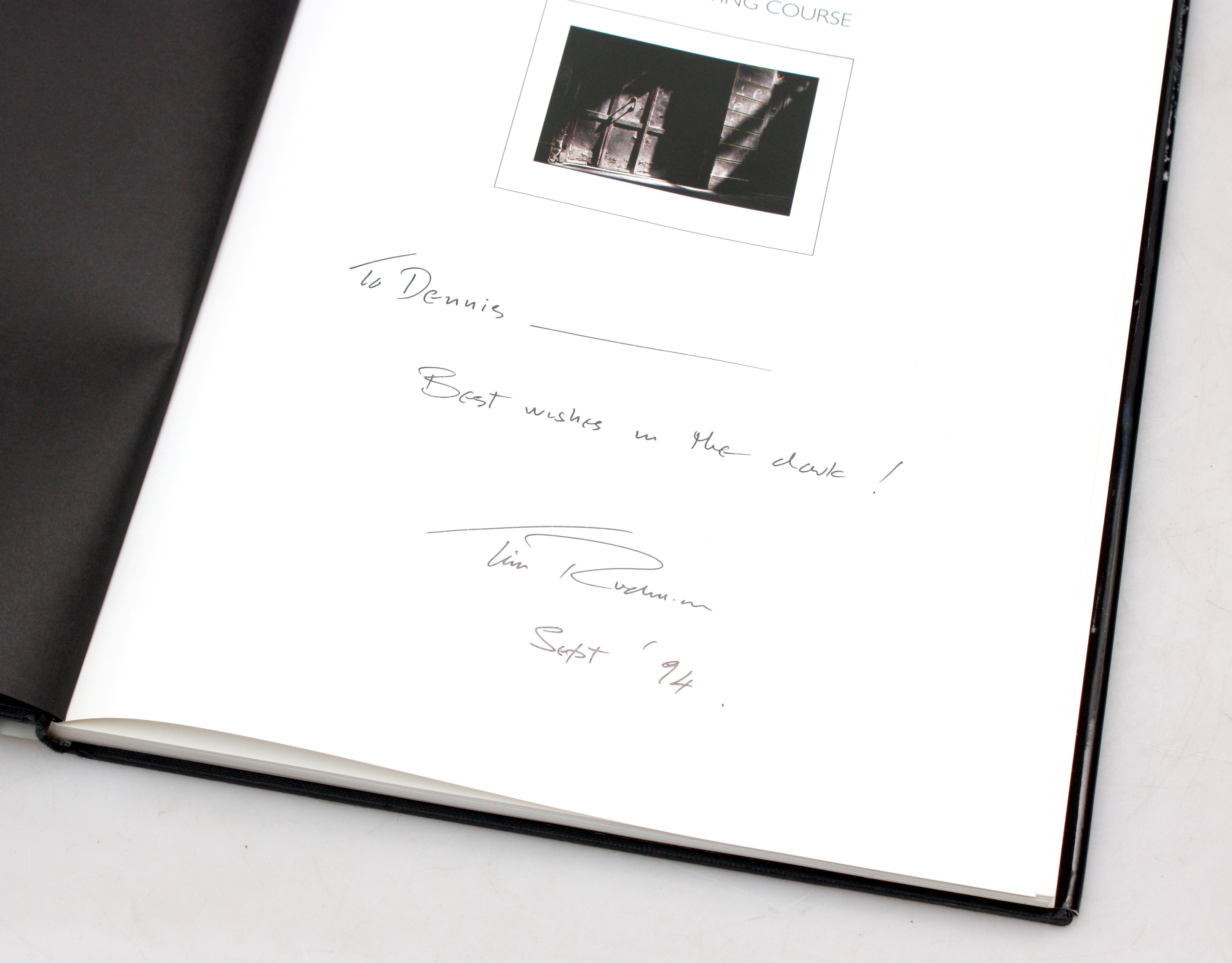 The Photographers Master Printing Course Hardback - Tim Rudman - Author Signed - 1994 - Image 2