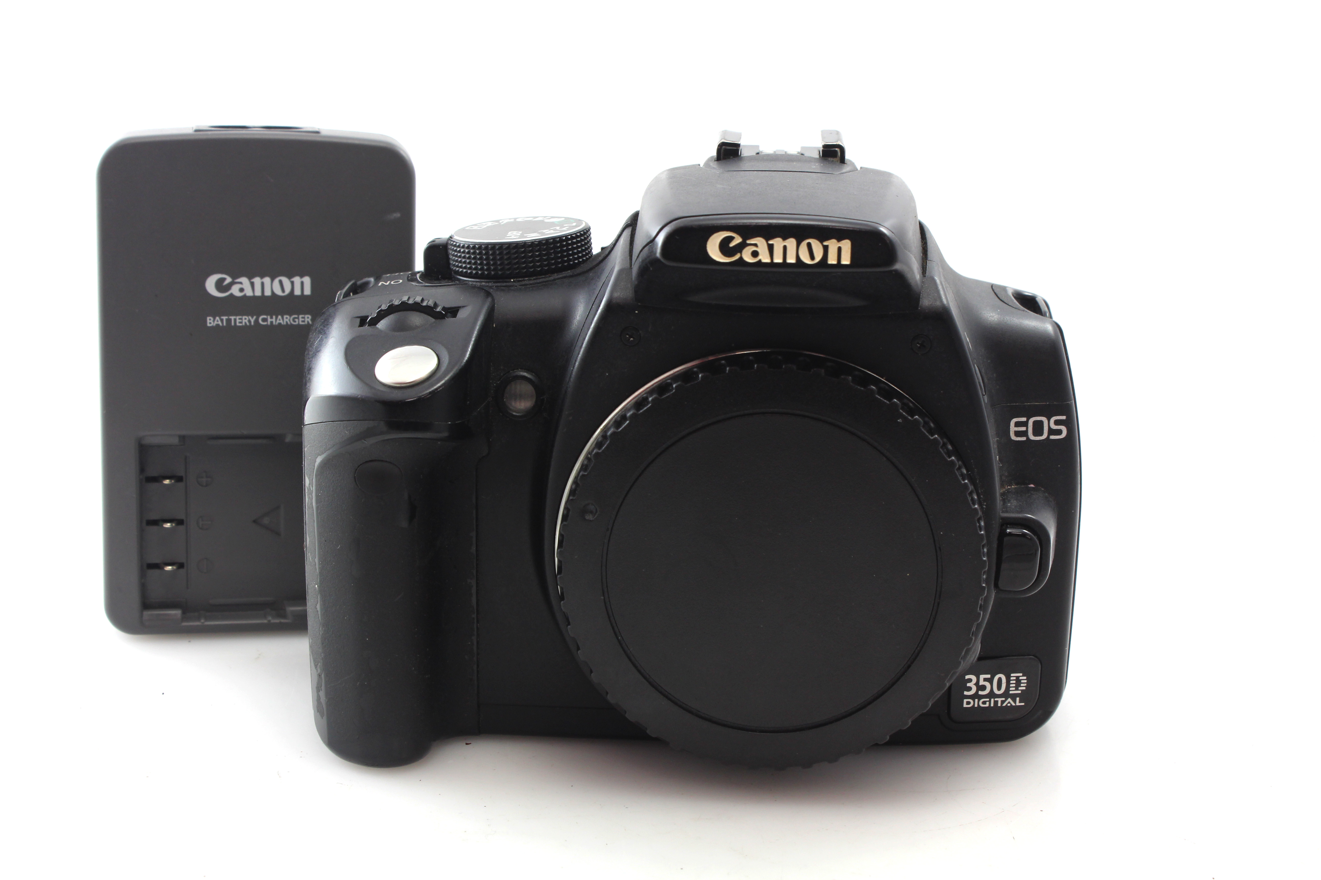 Canon EOS 350D 8 Megapixel DSLR Camera body only – with battery and ...
