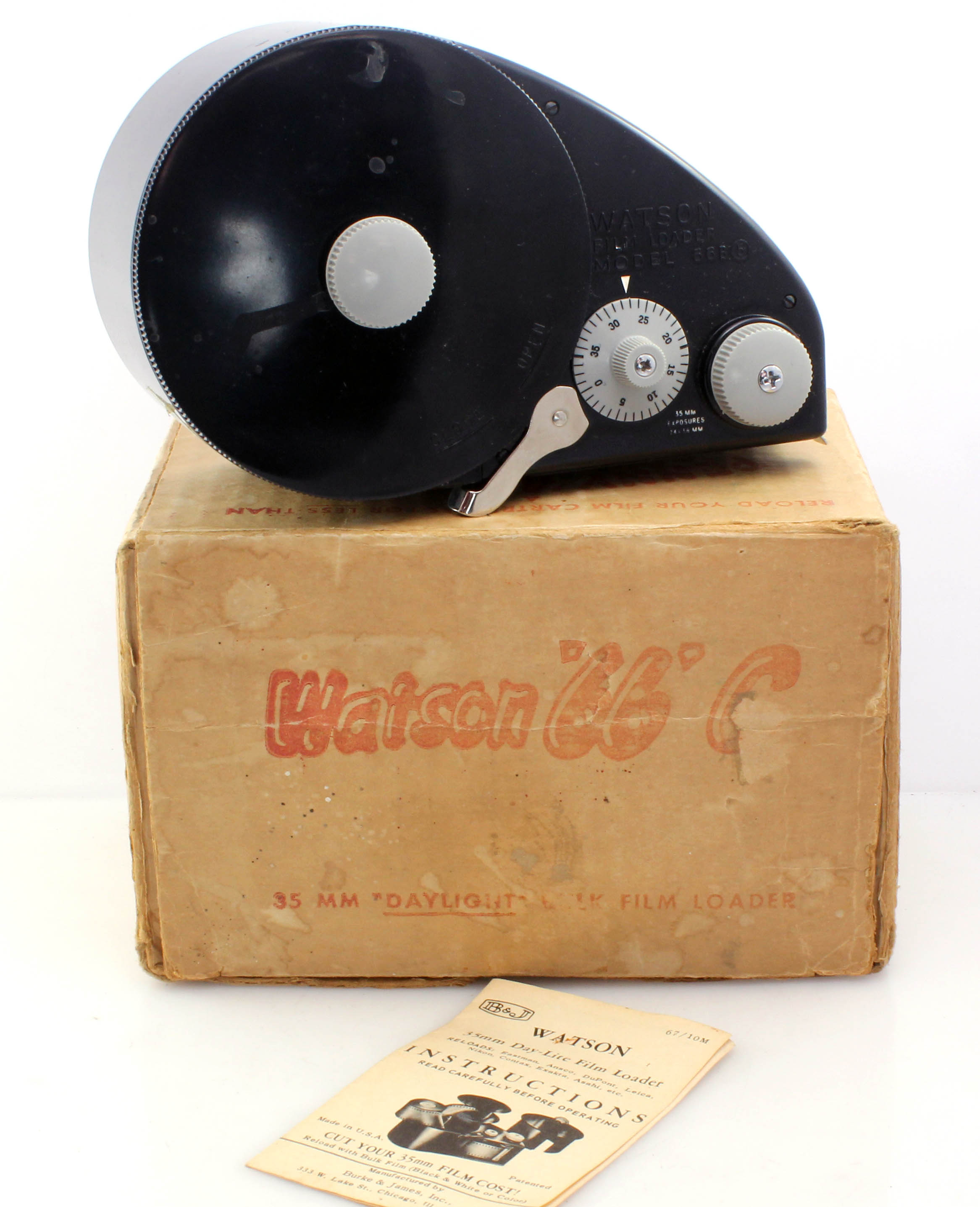 Watson 66 C 100ft Bulk 35mm Film Loader - Boxed