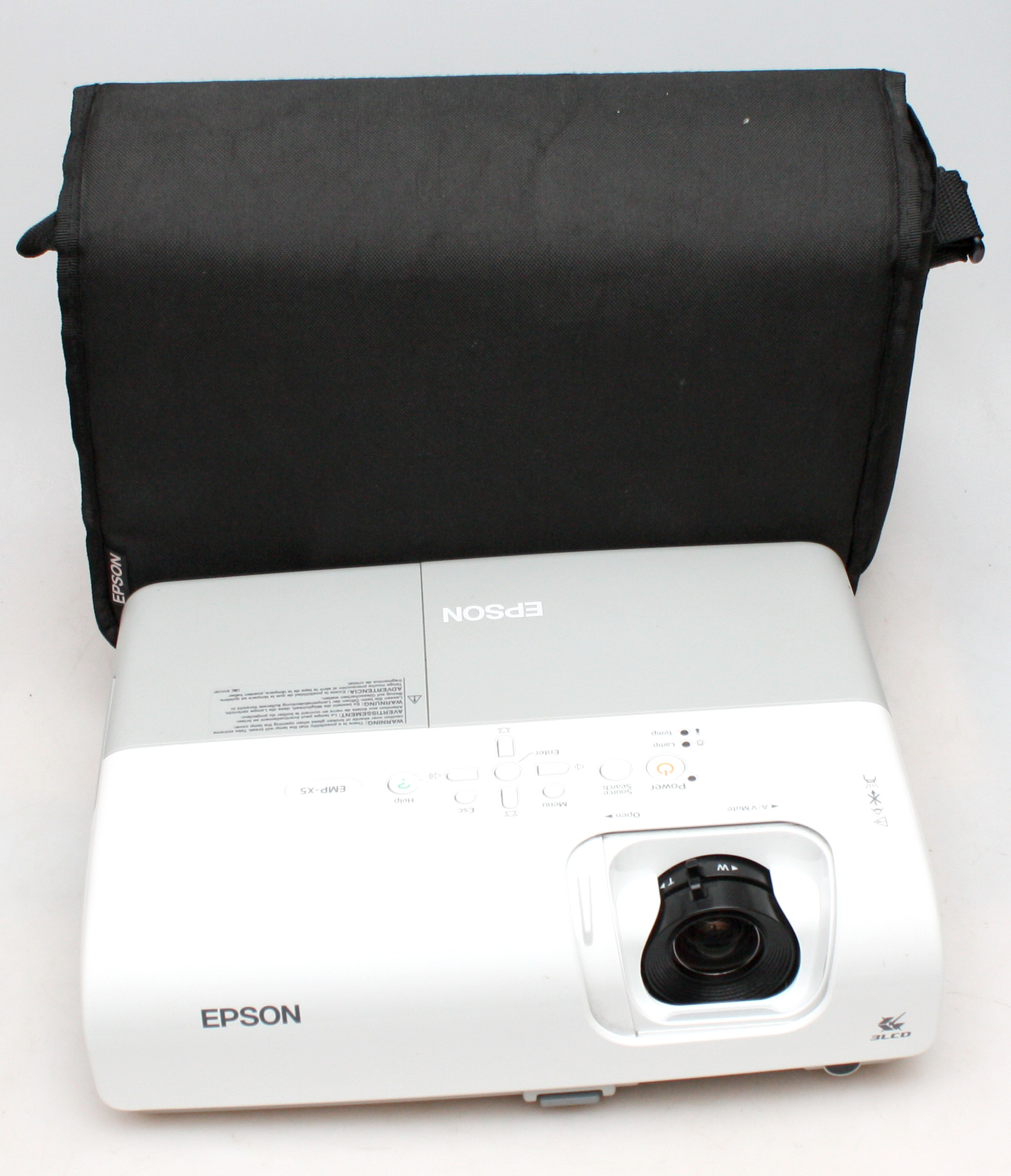 Epson EMP-X5 Home 3LCD Projector w/ carry Case - excellent condition