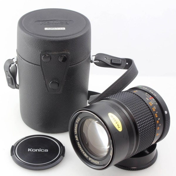 Konica Hexanon AR 135mm f3.5 Telephoto Lens for Konica AR Mount Cameras
