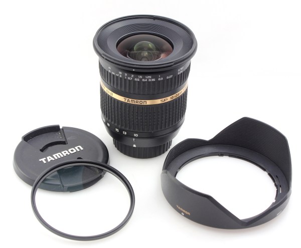 Tamron SP 10-24mm f/3.5-4.5 Di II Wide Zoom Lens - Nikon F Mount - Great condition with hood