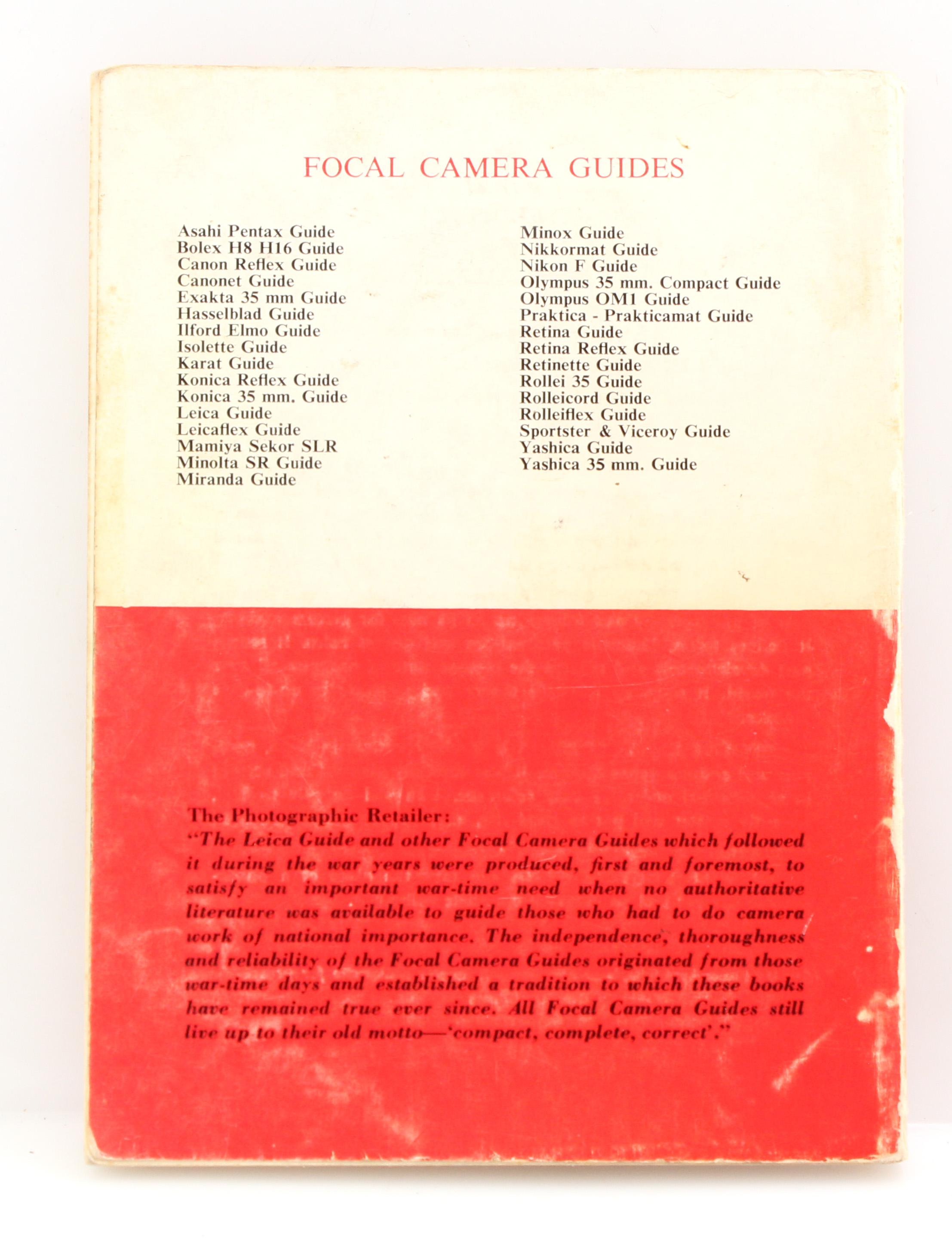 Leica Guide by W. D. Emanual - 44th Edition - A Focal Press Guide - Image 2