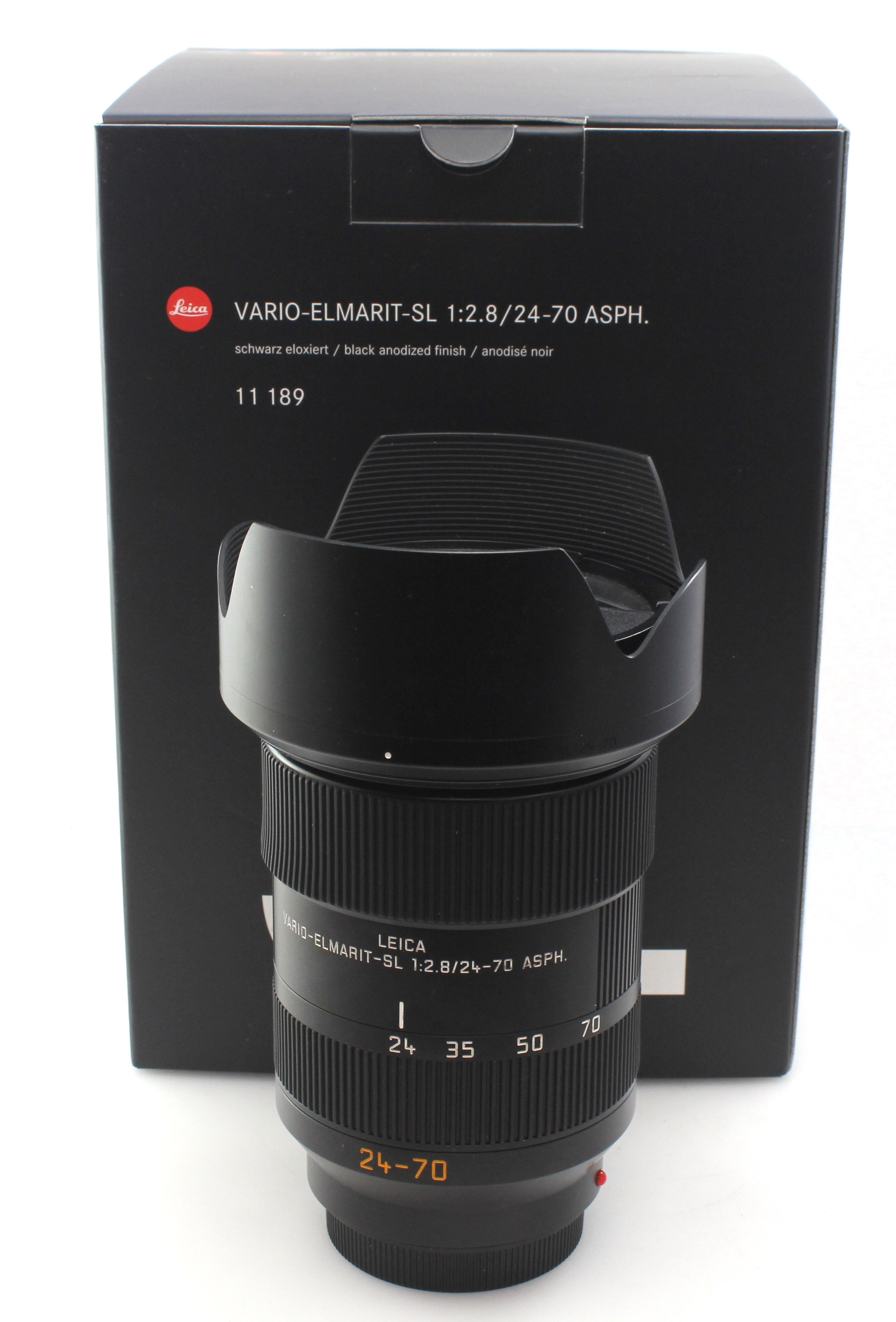 Leica 24-70mm F2.8 Vario Elmarit SL ASPH Lens for L mount. Full Frame