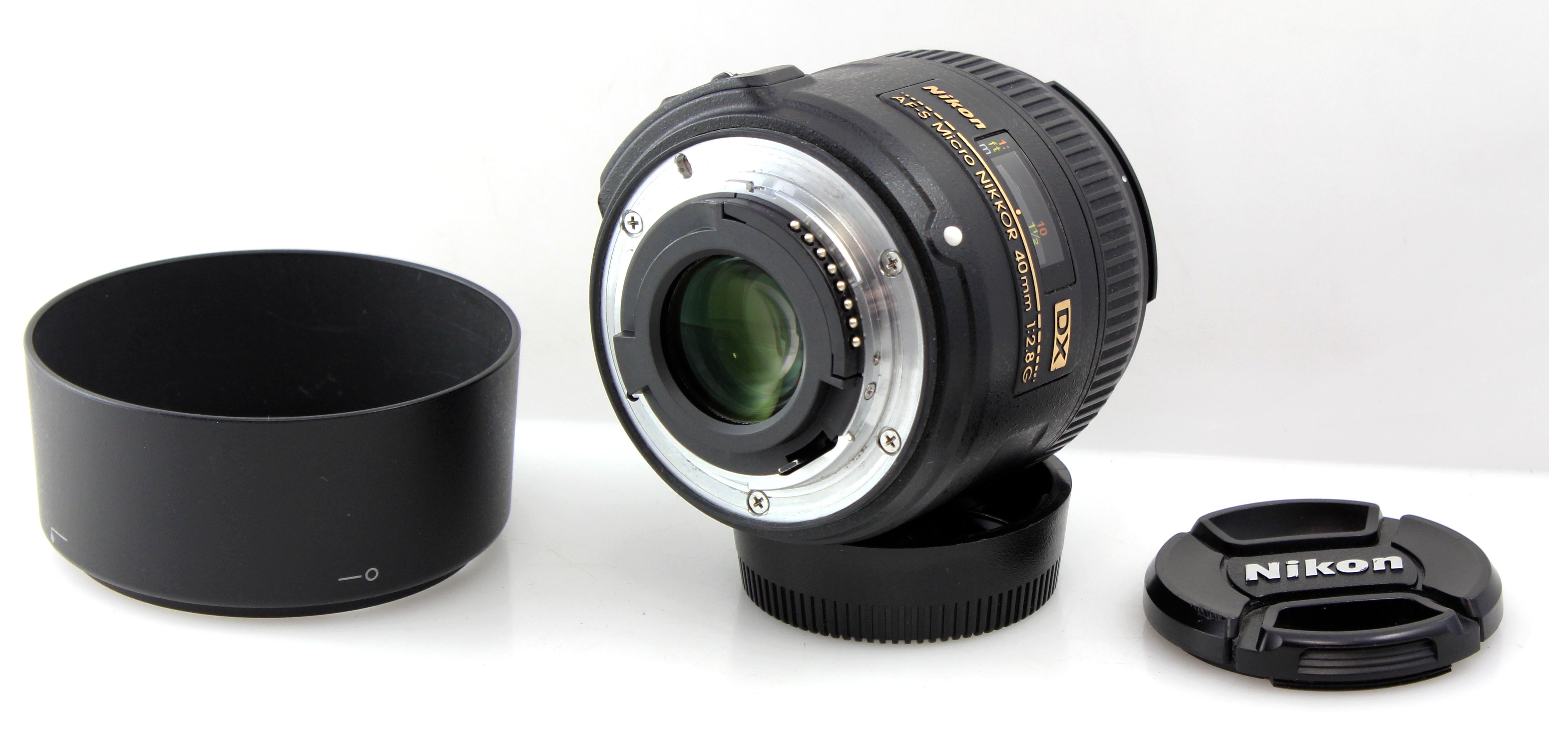 Nikon AF-S DX 40mm f/2.8G Micro Nikkor Lens - Excellent condition - Image 3