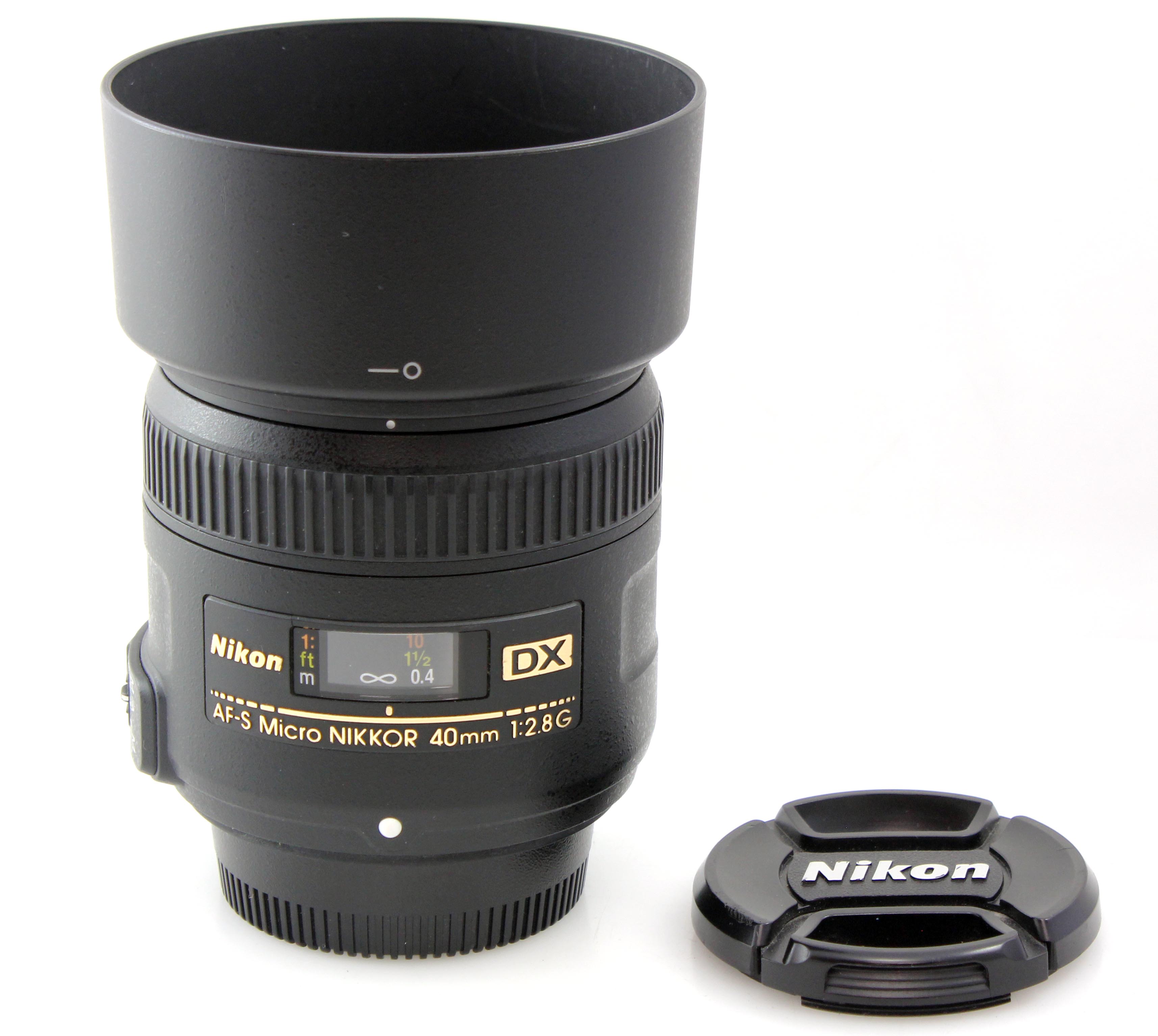 Nikon AF-S DX 40mm f/2.8G Micro Nikkor Lens - Excellent condition