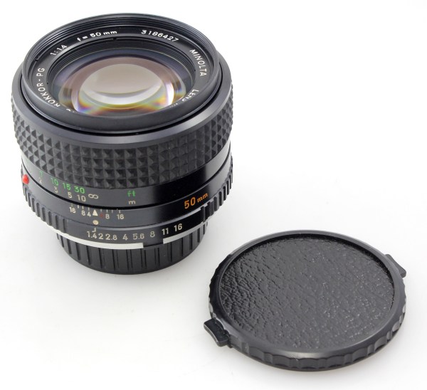 Minolta 50mm F/1.4 MD ROKKOR Fast Prime Lens -  Minolta MD Mount - Great condition