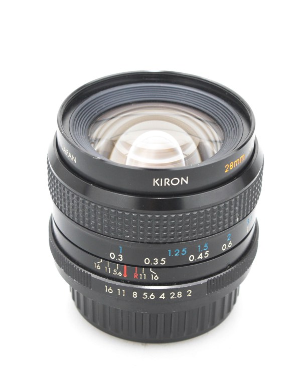 Kiron 28mm f2 MC Lens for Pentax PK Fitting For film Cameras - Fast Wide-Angle