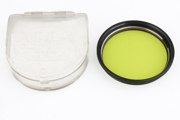 Alpa Filtrabe 47 Yellow Filter for Alpa Lenses - 51mm Filter - Rare