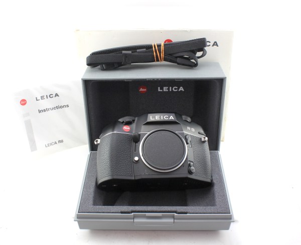Boxed Black Leica R8 35mm Film SLR Camera Body for Leica R Lenses - Great Condition