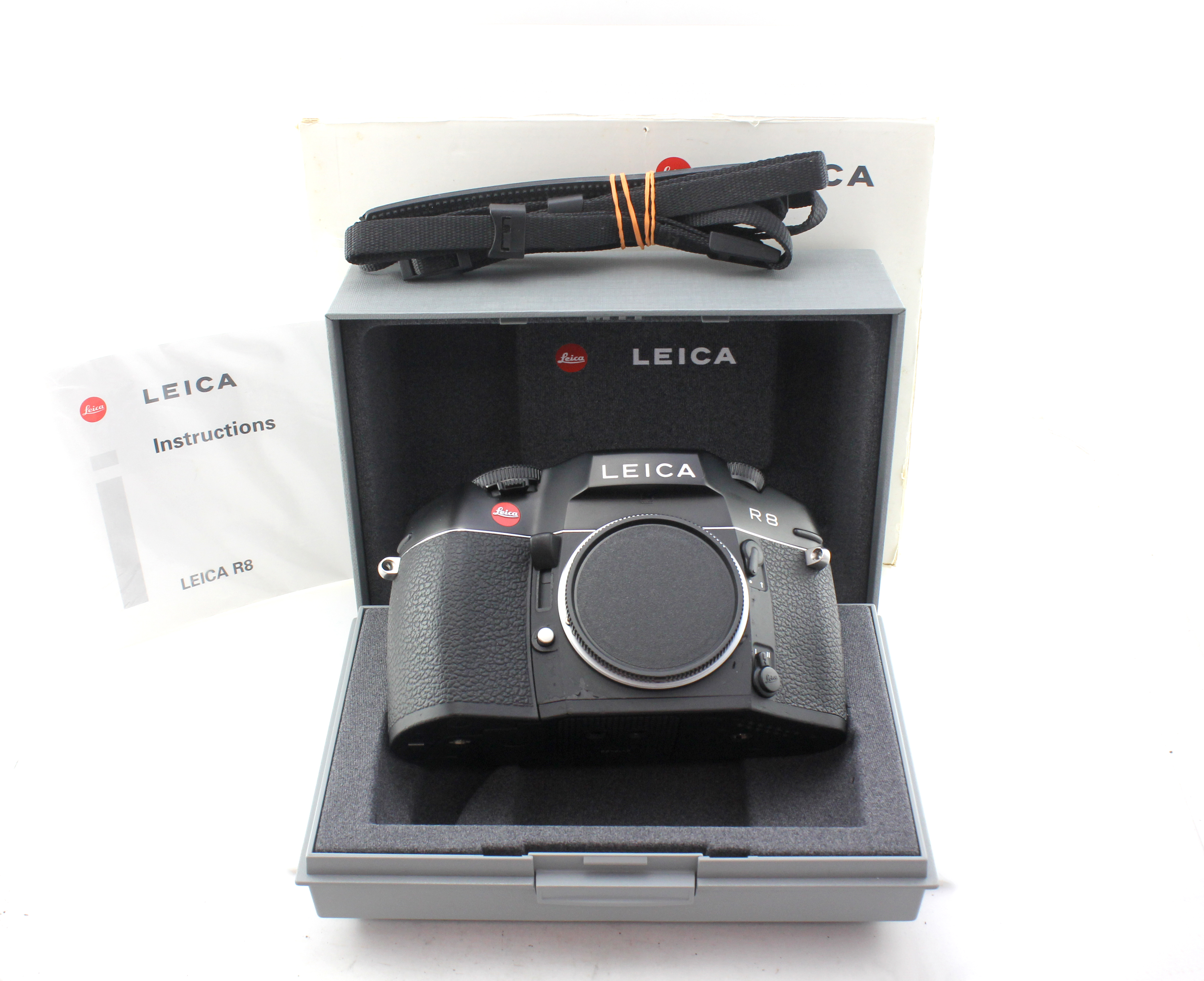 Boxed Black Leica R8 35mm Film SLR Camera Body for Leica R Lenses - Great Condition