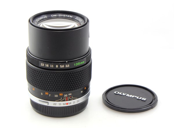 Olympus Zuiko 135mm f3.5 Auto-T Prime Telephoto Lens