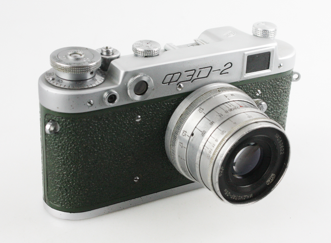 'Russian' FED-2 rangefinder, Green, w/ Industar-26m 50mm f2.8 - Boxed - Image 3