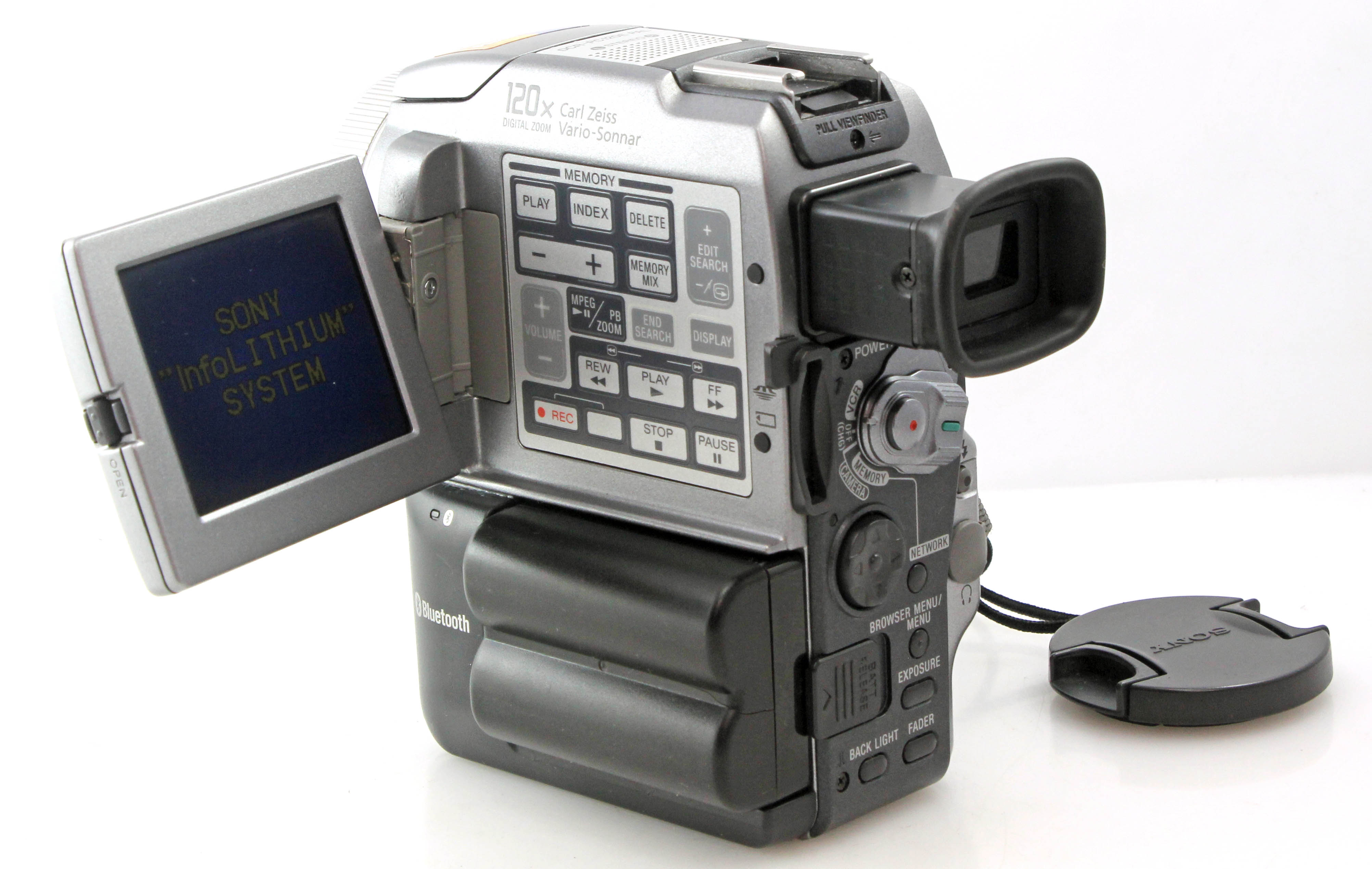Sony DCR-PC120e Digital Mini DV tape Format Handycam Video Movie Camcorder - Image 3