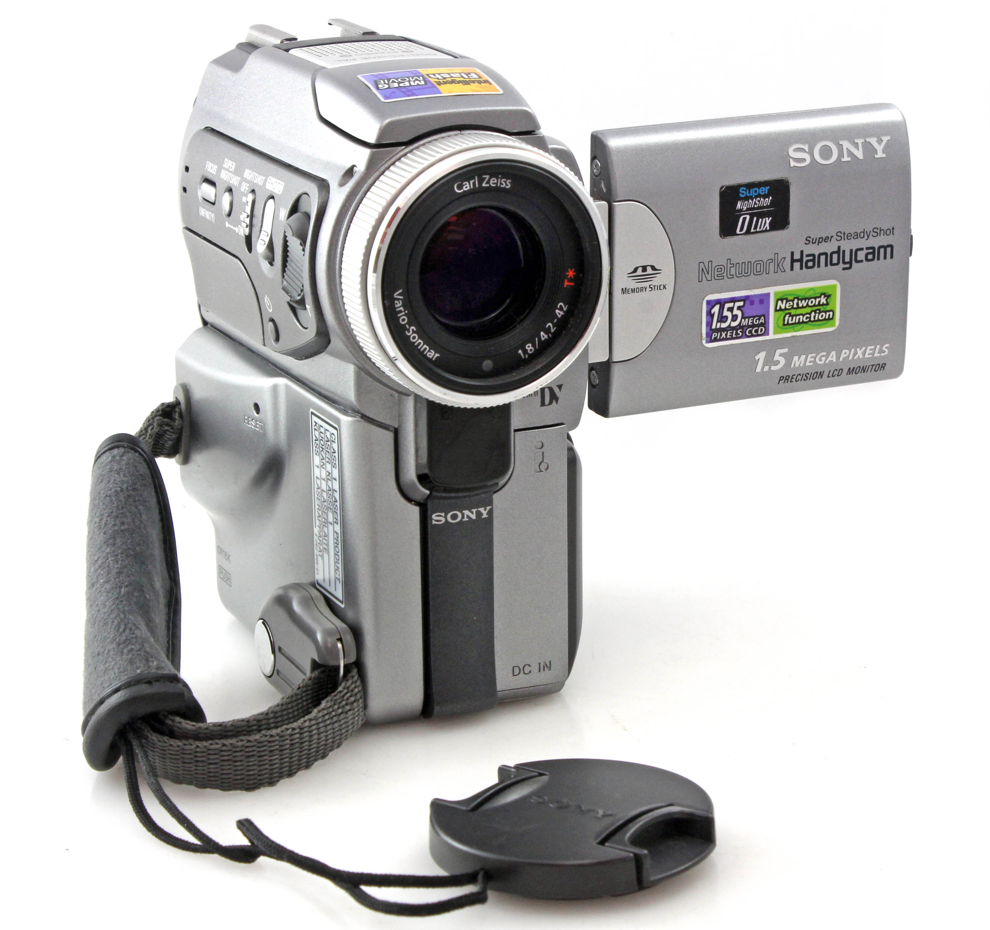 Sony DCR-PC120e Digital Mini DV tape Format Handycam Video Movie Camcorder - Image 5
