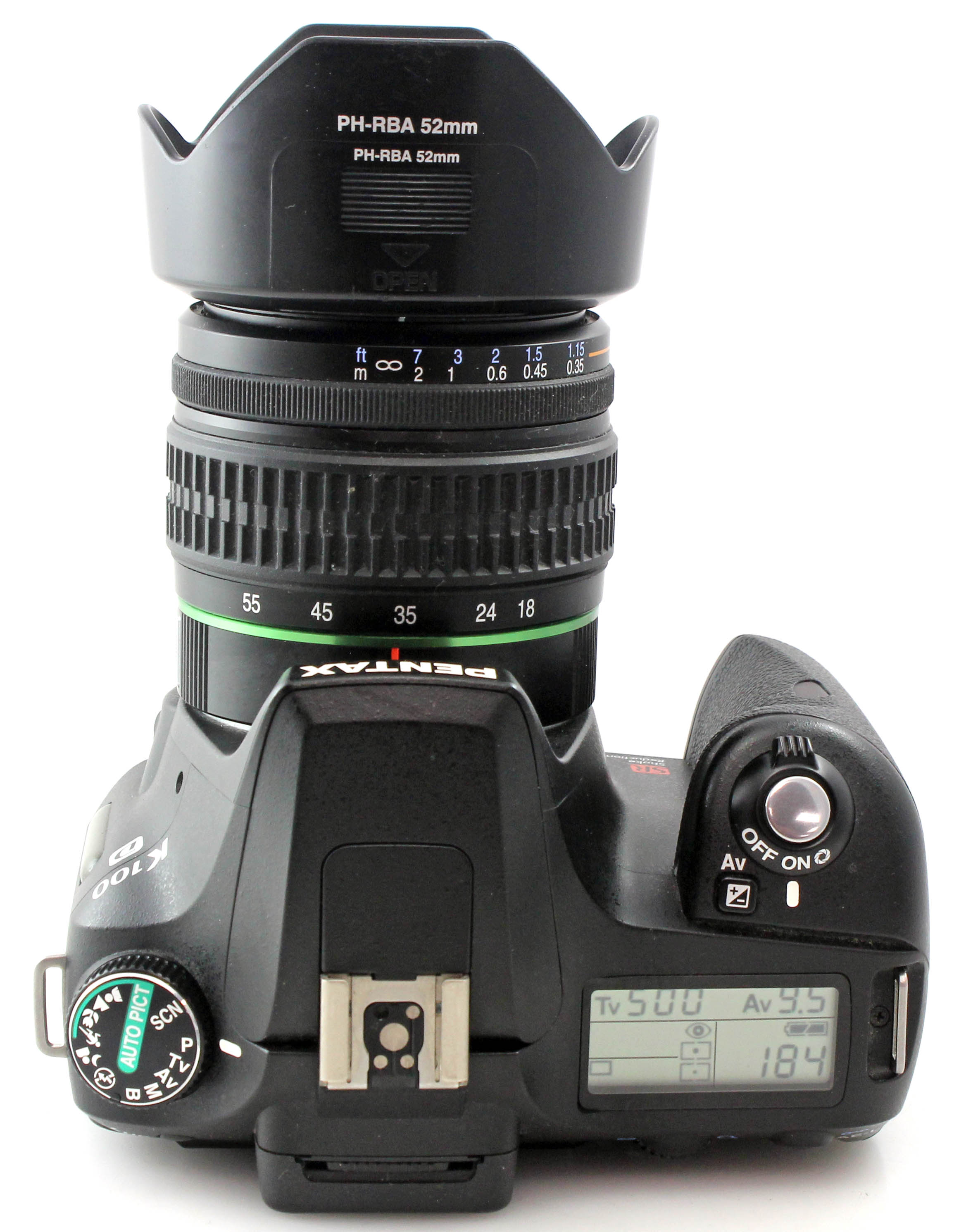 Pentax K100D - 6.1MP APS-C DSLR Camera + 18-55mm f/3.5-5.6 AL Zoom Lens - Image 6