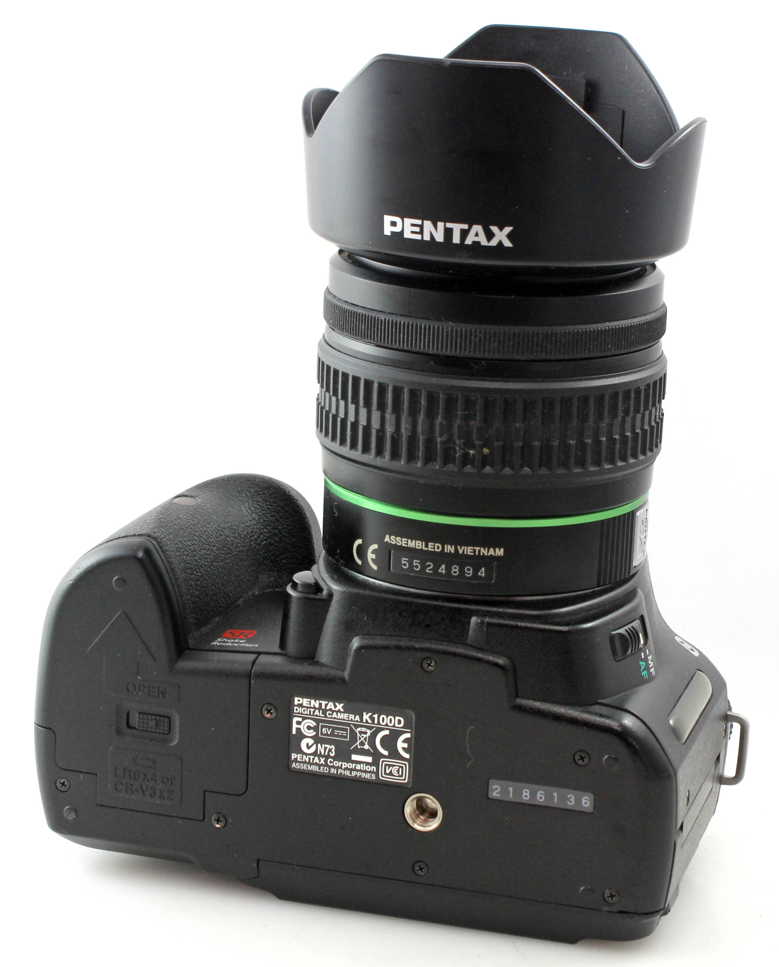 Pentax K100D - 6.1MP APS-C DSLR Camera + 18-55mm f/3.5-5.6 AL Zoom Lens - Image 7