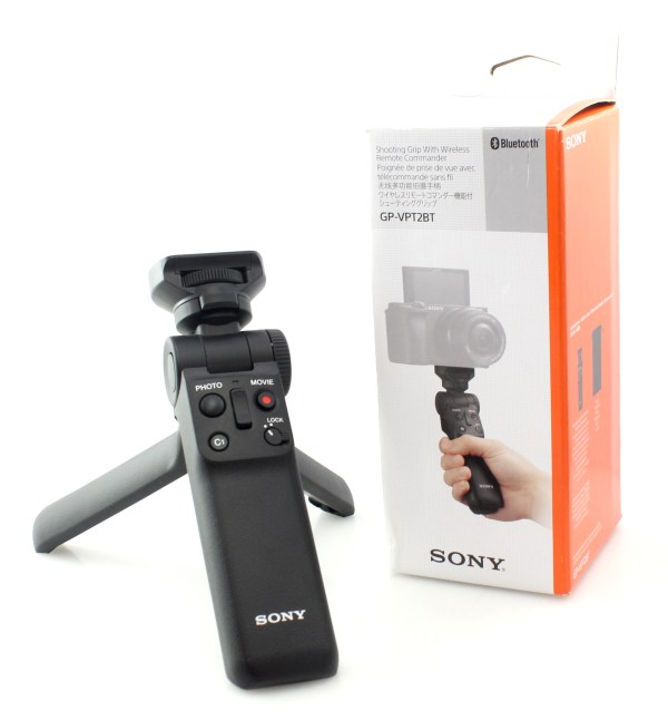 Boxed Sony GP-VPT2BT Shooting Grip w/ Wireless Remote Commander - Excellent Condition
