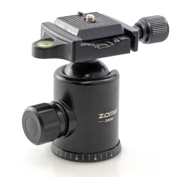 Zomei Z669C Ball Head with Quick Release - for tripod support