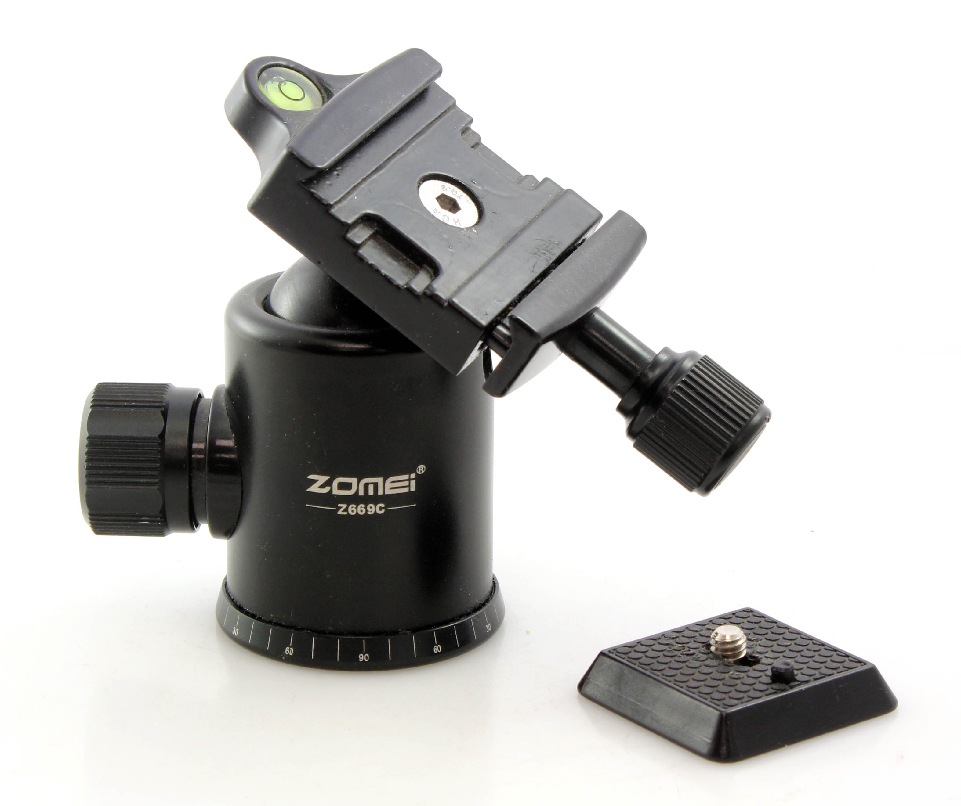 Zomei Z669C Ball Head with Quick Release - for tripod support - Image 4