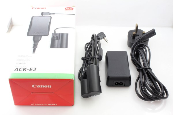 Canon ACK-E2 AC Adapter Kit for Canon 5Dmk1, 30D 40D 50D etc. DSLR cameras