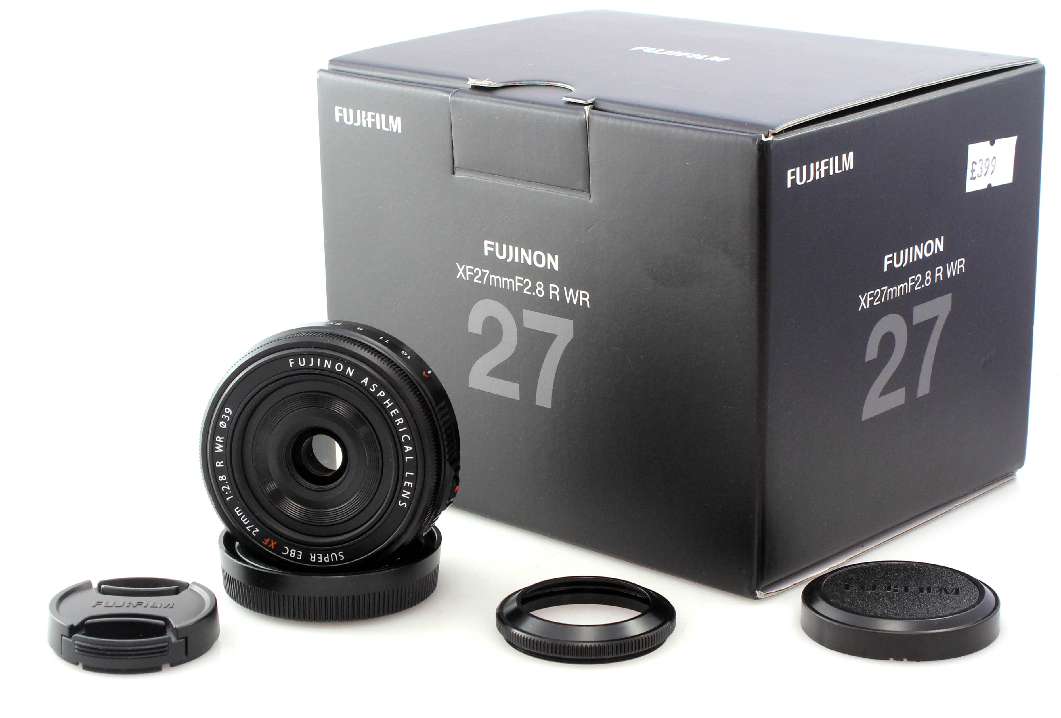 Fuji Fujinon XF 27mm f/2.8 R WR Prime Lens - mint and boxed