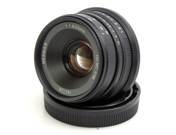 Neewer HD MC 25mm f1.8 Prime Manual lens for Canon EOS-M Mirrorless Mount
