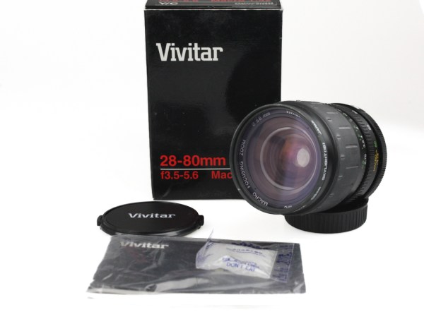 Contax / Yashica Vivitar 28-80mm f3.5 -5.6 Zoom Lens f3.5-5.6 - Boxed