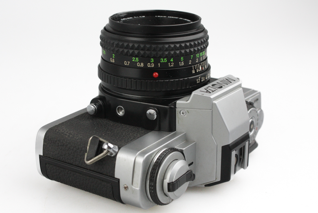 Minolta XG-M 35mm SLR Camera, Rokkor 50mm f/1.7 Lens & Manual - Image 4