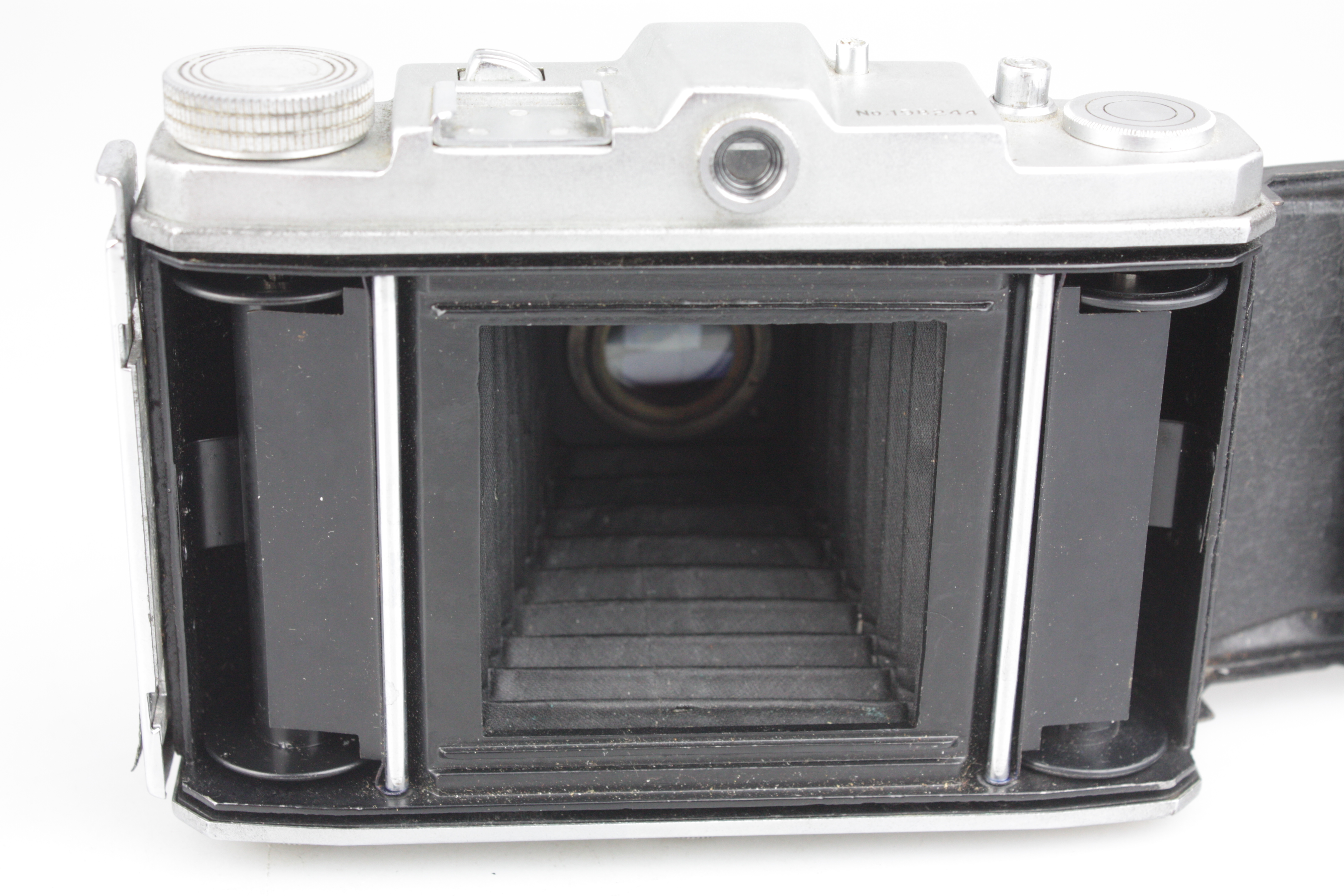 Tougodo Toyoca Six 6x6 Medium Format Camera, with 8cm f/3.5 Tri-Lauser (Tomioka) Lens - 12 / 16-on Ever Ready Case - Ultra Rare - Image 16