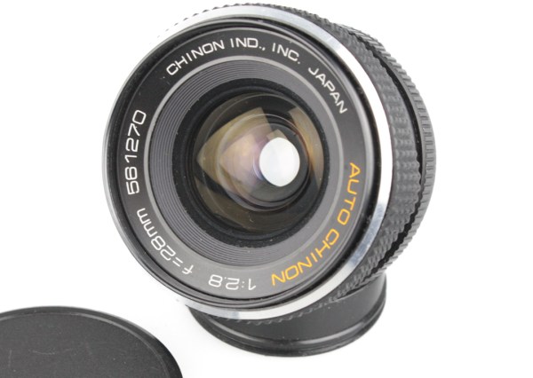 Chinon 28mm f/2.8 M42 (42mm) Mount Lens - Wide Angle Lens
