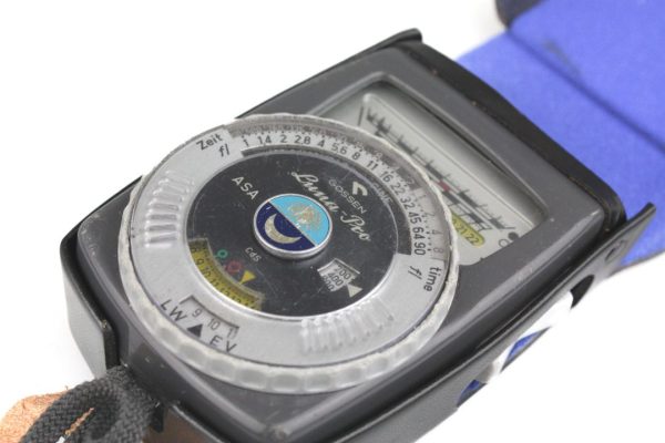 Gossen Lunasix 3 Exposure / Light Meter, with Brown or Black Case